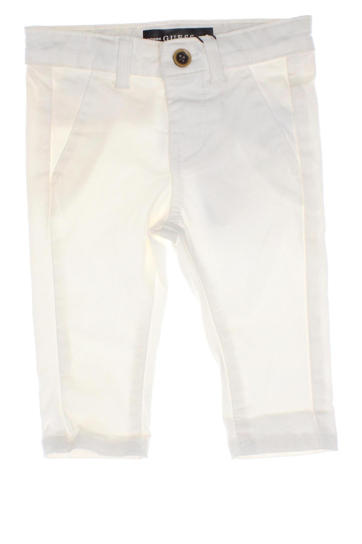 Dziecięce spodnie Guess, Rozmiar 3-6m/ 62-68 cm, Kolor ecru, Cena 111,55 zł