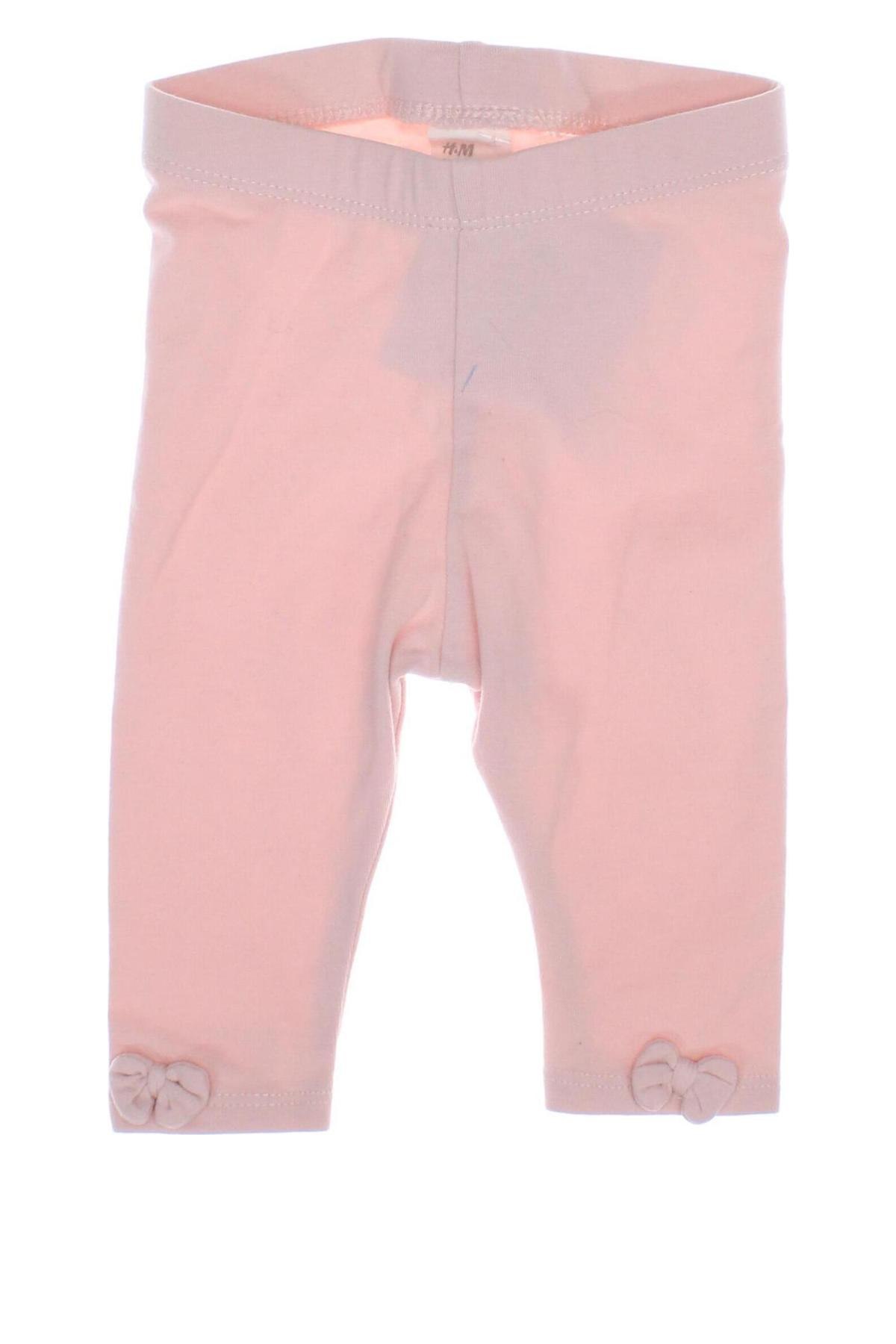 Pantaloni pentru copii H&M, Mărime 1-2m/ 50-56 cm, Culoare Roz, Preț 25,57 Lei