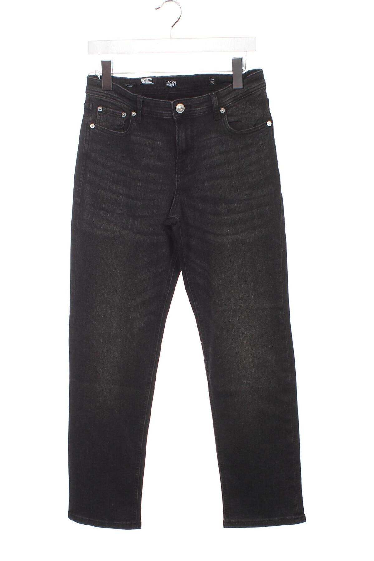 Pantaloni pentru copii Jack & Jones, Mărime 11-12y/ 152-158 cm, Culoare Gri, Preț 39,37 Lei