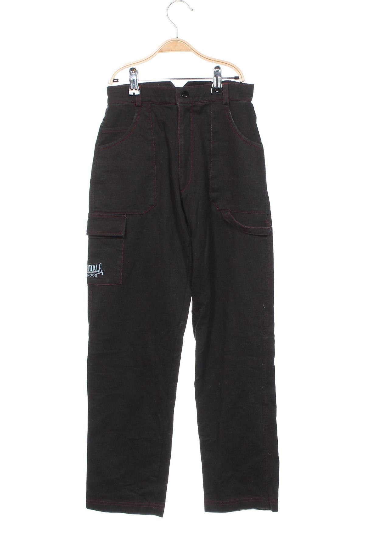 Pantaloni pentru copii Lonsdale, Mărime 10-11y/ 146-152 cm, Culoare Negru, Preț 20,20 Lei
