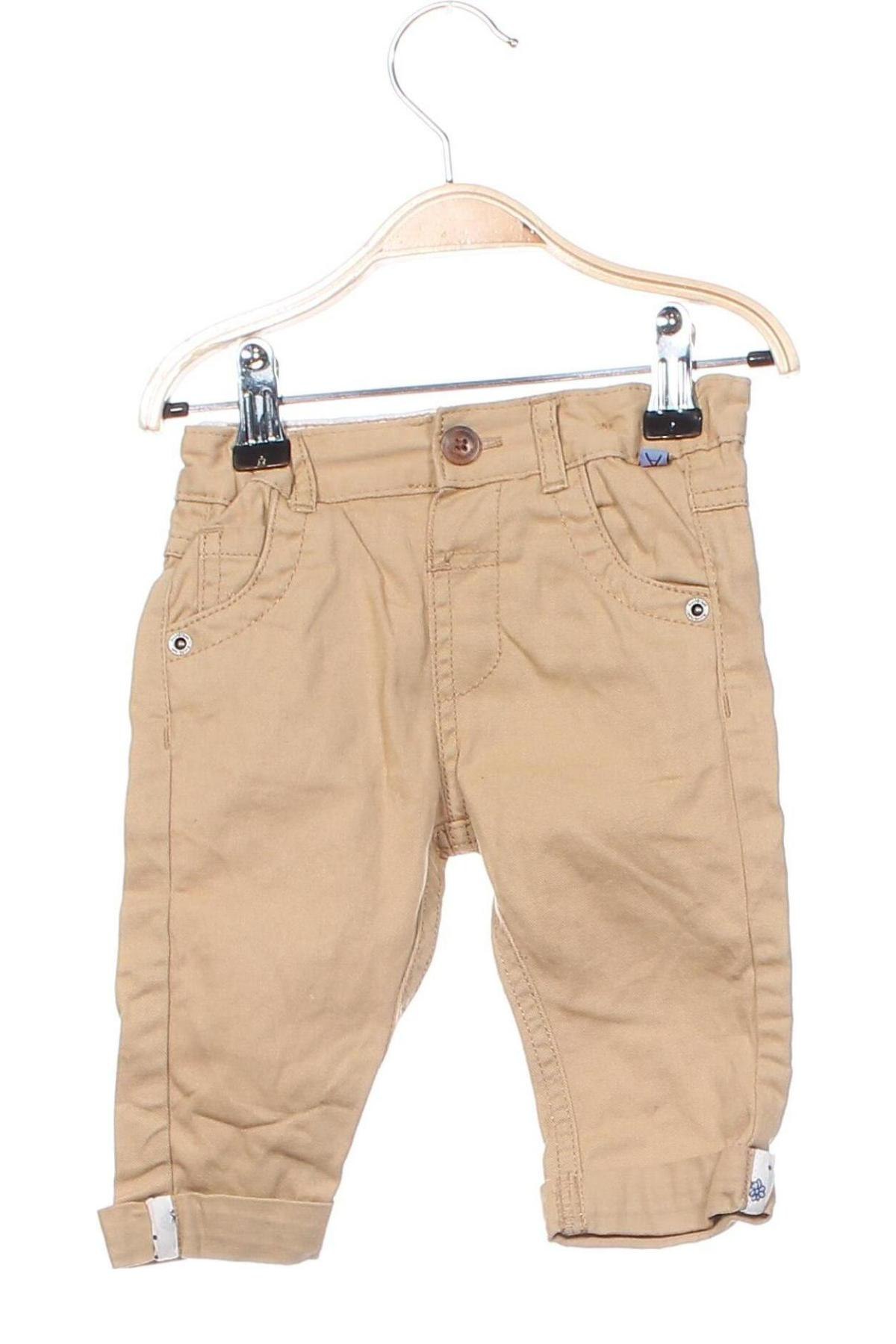 Pantaloni pentru copii Marks & Spencer Autograph, Mărime 3-6m/ 62-68 cm, Culoare Bej, Preț 48,33 Lei