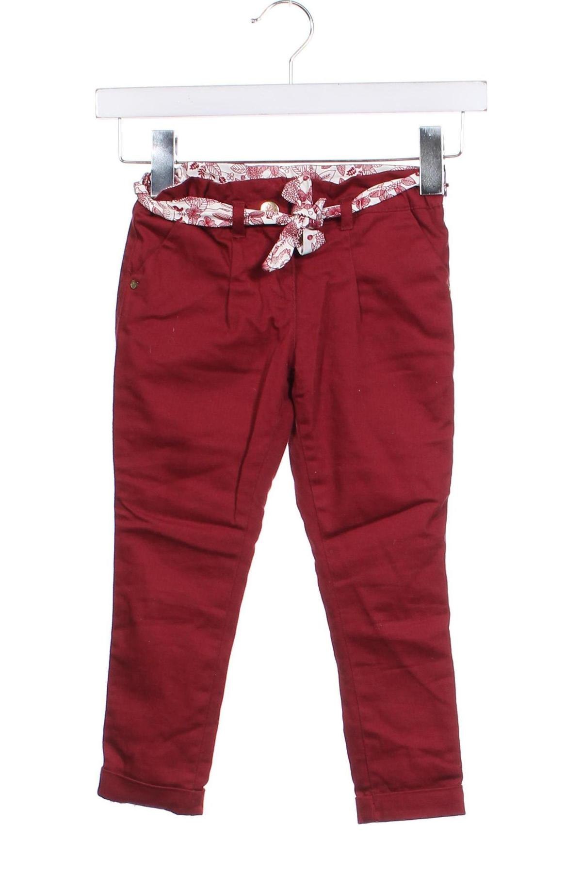 Pantaloni pentru copii Sergent Major, Mărime 3-4y/ 104-110 cm, Culoare Roșu, Preț 35,42 Lei