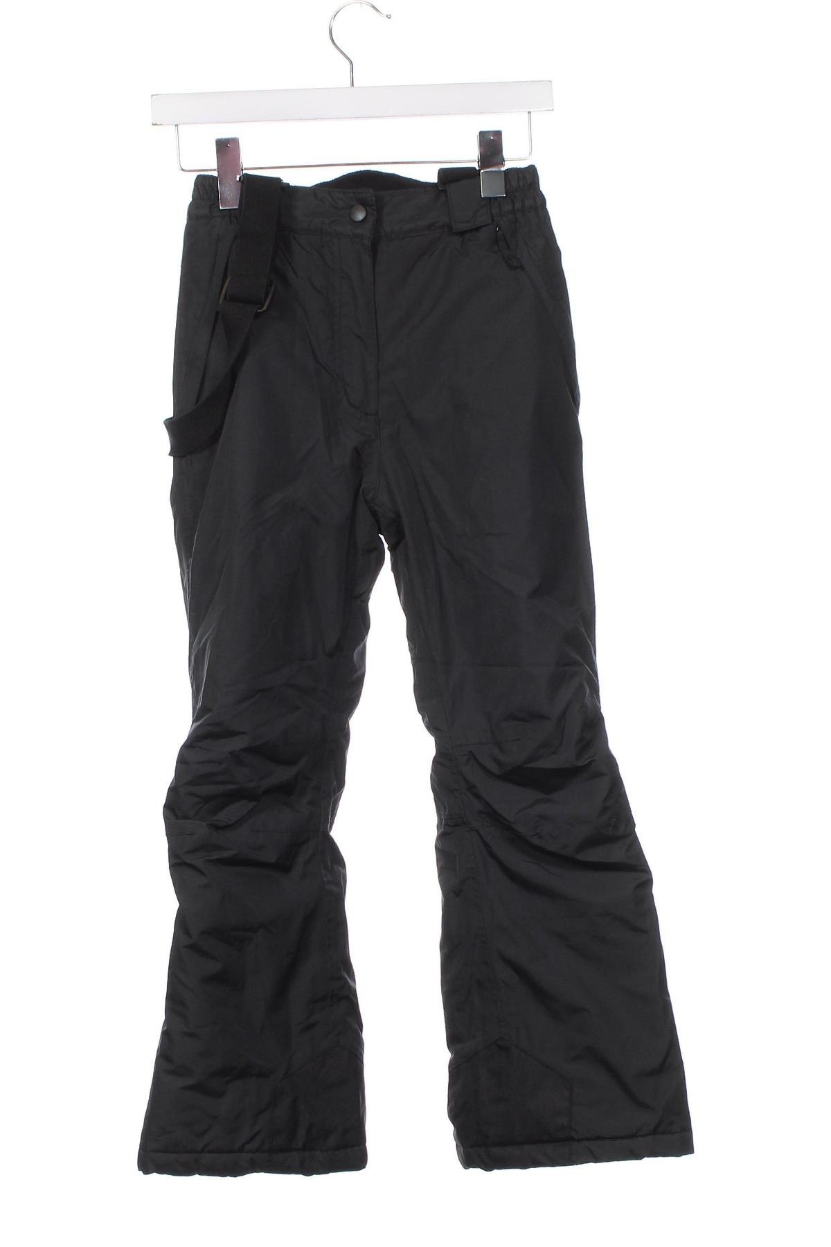 Детски панталон за зимни спортове, Размер 8-9y/ 134-140 см, Цвят Черен, Цена 11,96 лв.
