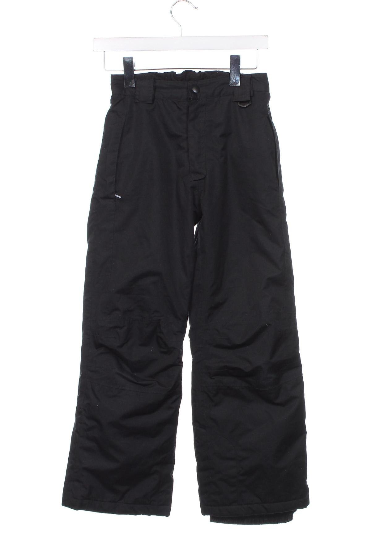 Детски панталон за зимни спортове Crivit, Размер 8-9y/ 134-140 см, Цвят Черен, Цена 30,58 лв.