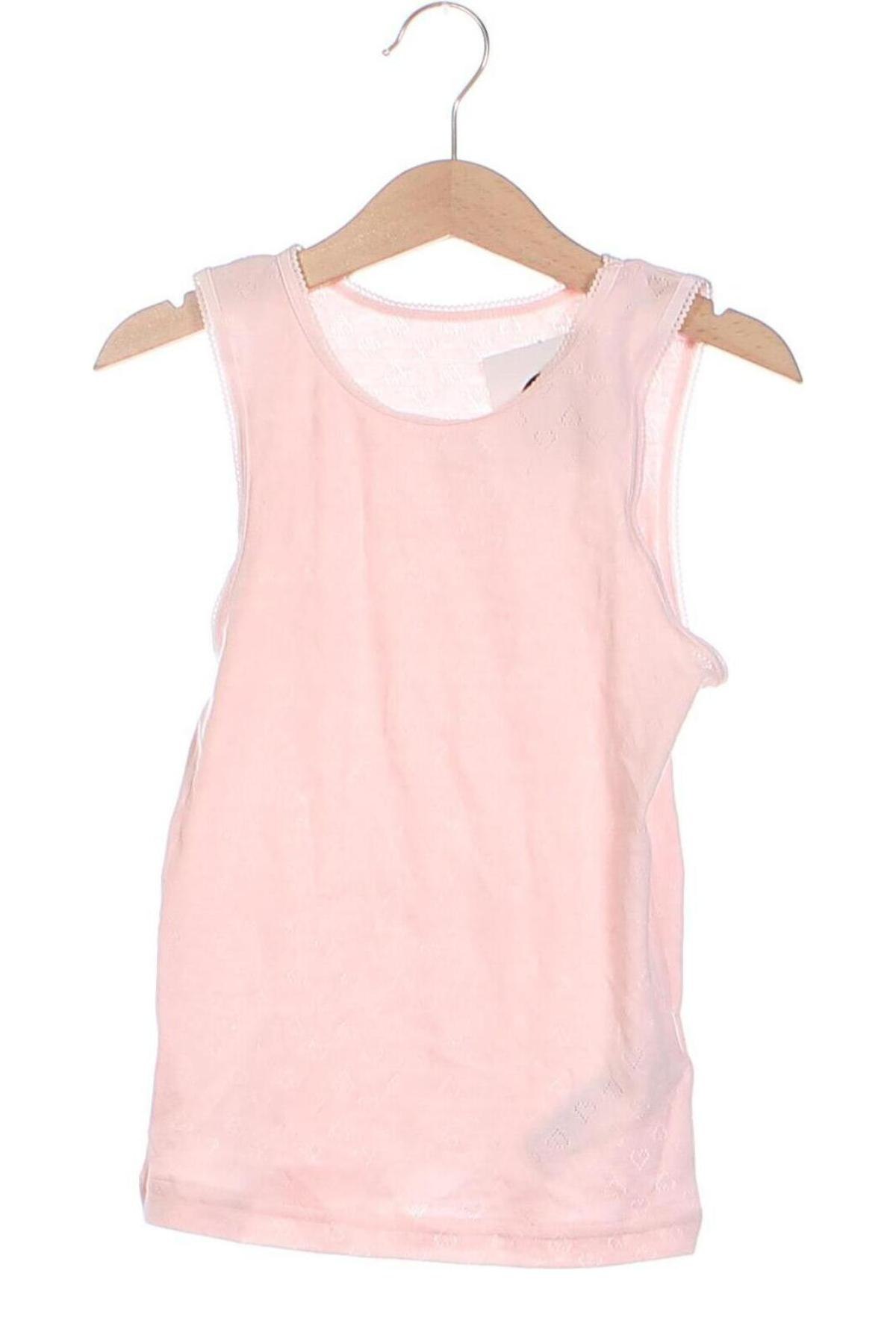 Μπλουζάκι αμάνικο παιδικό Primark, Μέγεθος 7-8y/ 128-134 εκ., Χρώμα Ρόζ , Τιμή 5,53 €