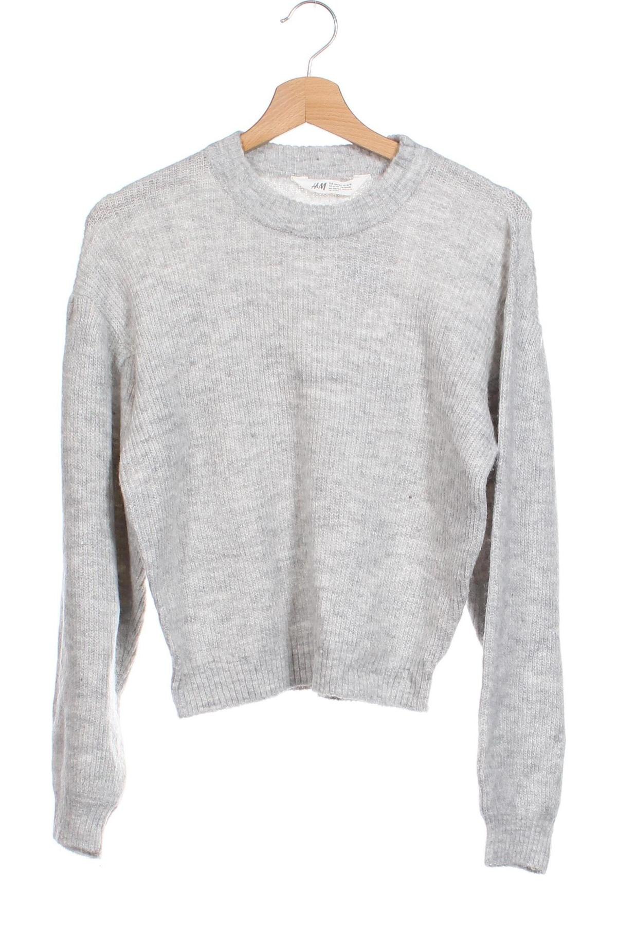 Kinderpullover H&M, Größe 12-13y/ 158-164 cm, Farbe Grau, Preis € 5,68