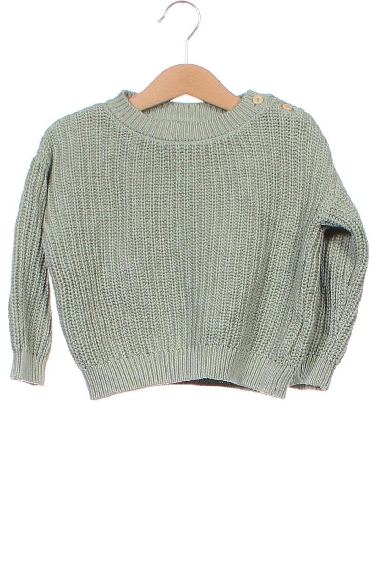 Dziecięcy sweter H&M, Rozmiar 12-18m/ 80-86 cm, Kolor Zielony, Cena 38,75 zł