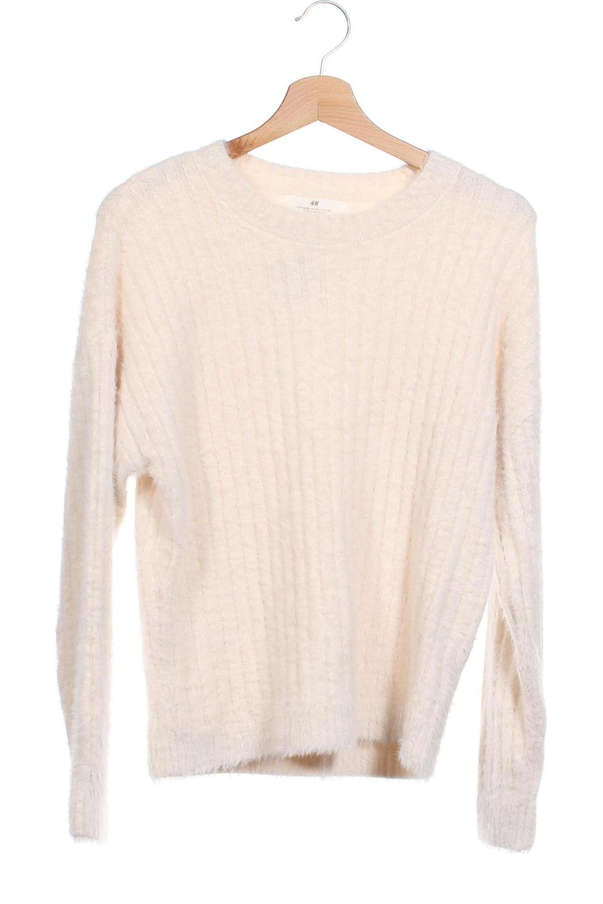 Παιδικό πουλόβερ H&M, Μέγεθος 10-11y/ 146-152 εκ., Χρώμα Εκρού, Τιμή 5,89 €