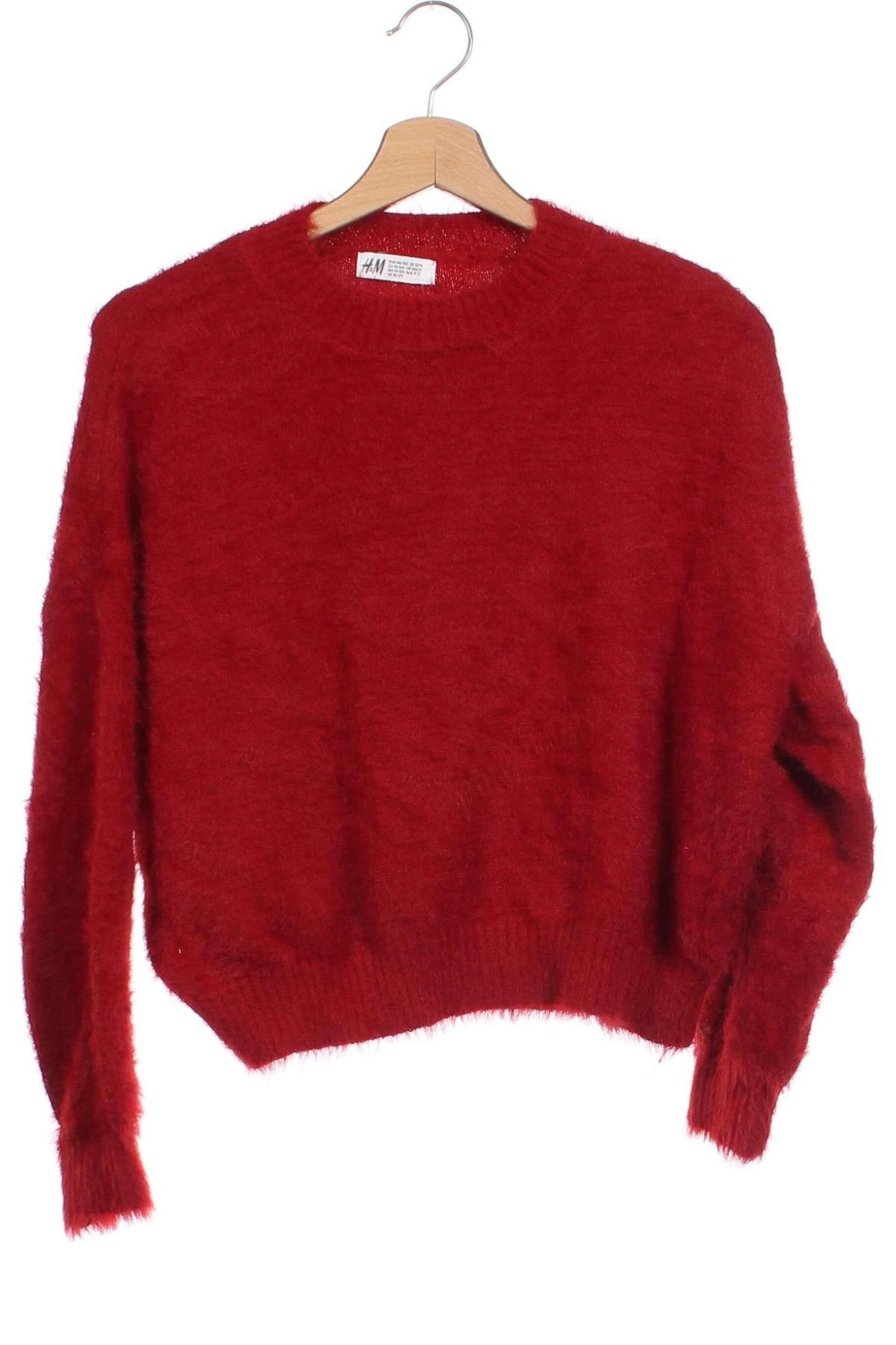 Dziecięcy sweter H&M, Rozmiar 10-11y/ 146-152 cm, Kolor Czerwony, Cena 34,80 zł