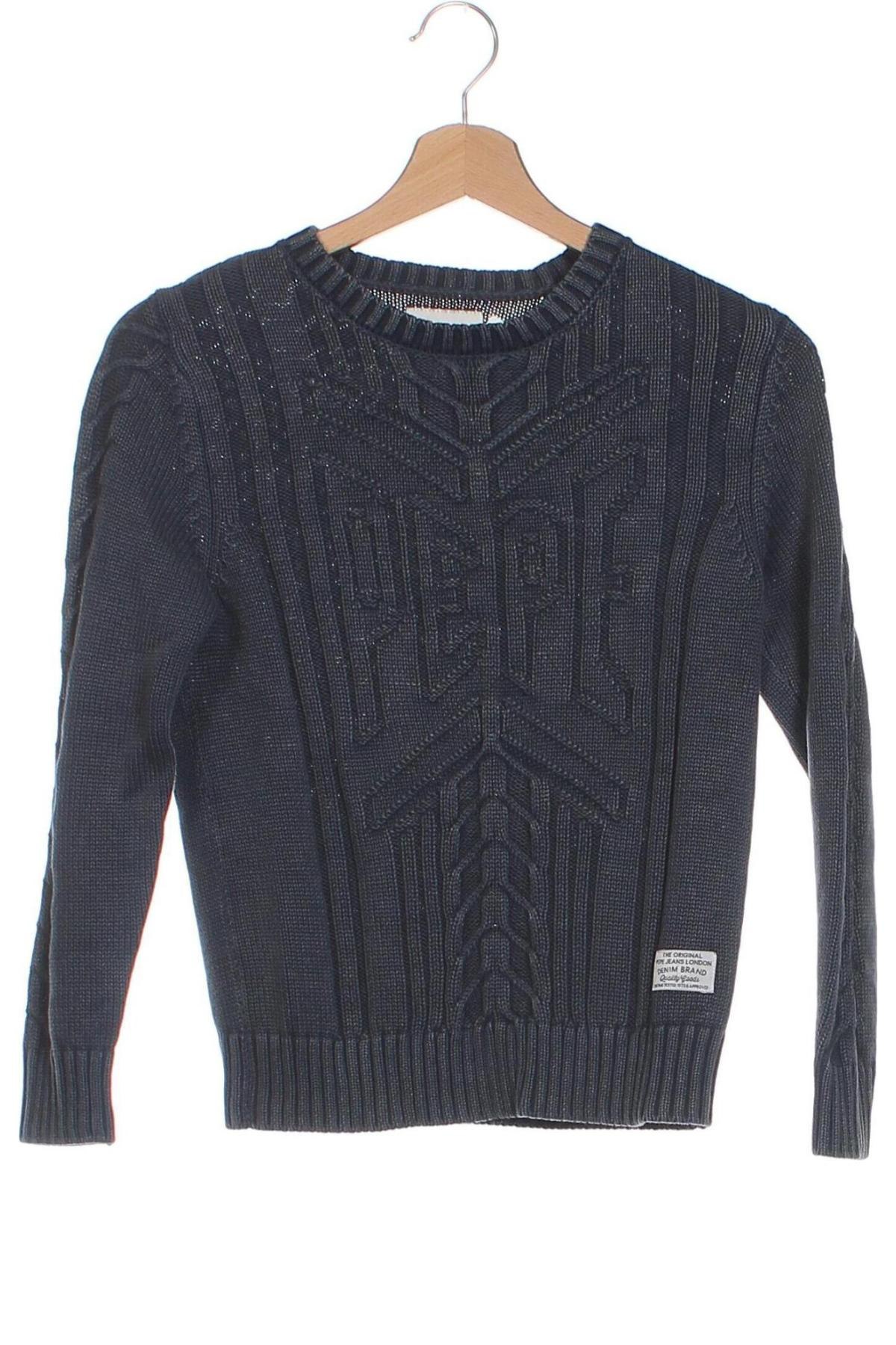 Dziecięcy sweter Pepe Jeans, Rozmiar 9-10y/ 140-146 cm, Kolor Niebieski, Cena 115,55 zł