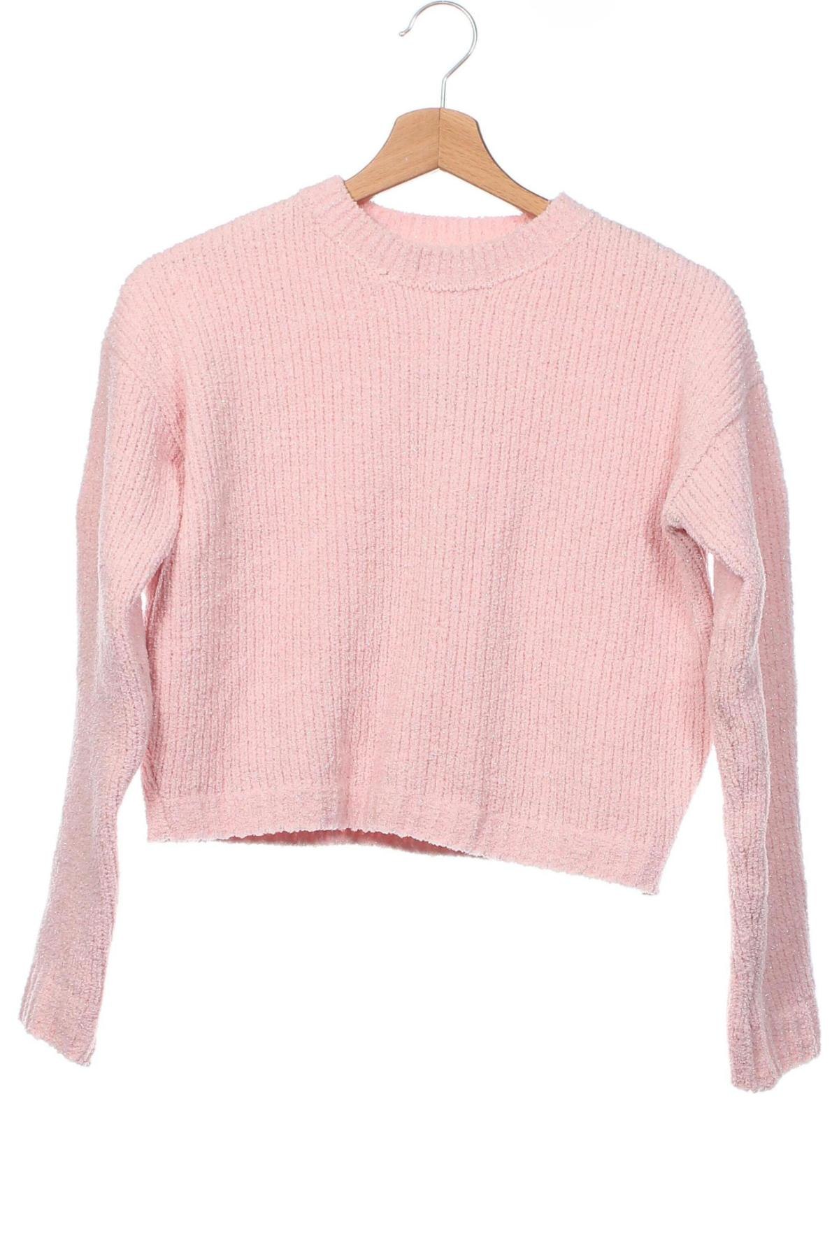 Детски пуловер Terranova, Размер 11-12y/ 152-158 см, Цвят Розов, Цена 8,67 лв.