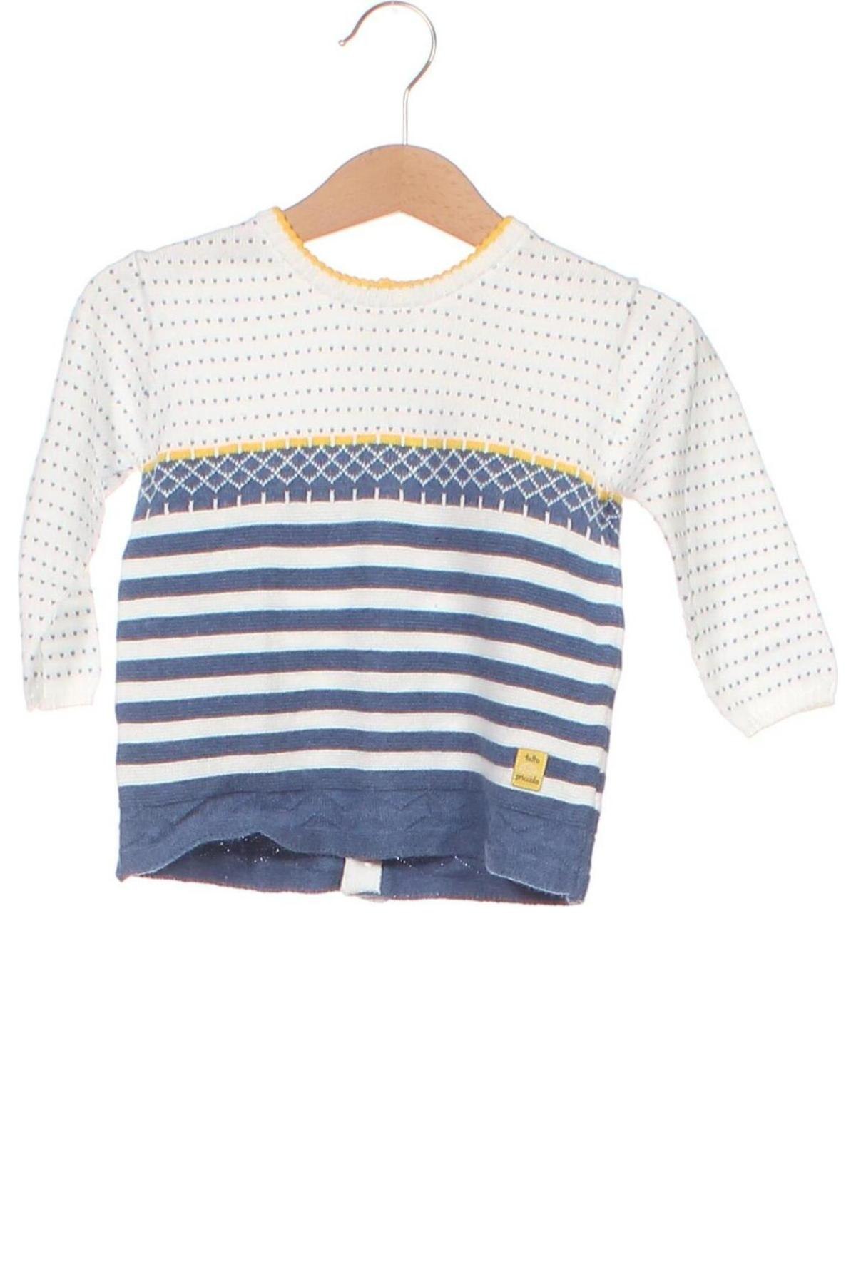 Детски пуловер Tutto Piccolo, Размер 9-12m/ 74-80 см, Цвят Многоцветен, Цена 43,35 лв.