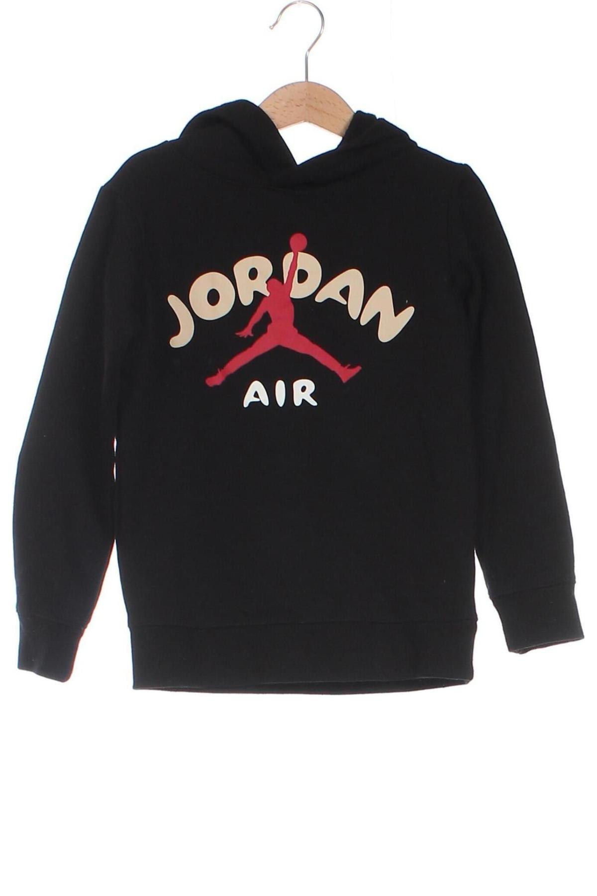 Gyerek sweatshirt Air Jordan Nike, Méret 4-5y / 110-116 cm, Szín Fekete, Ár 23 679 Ft