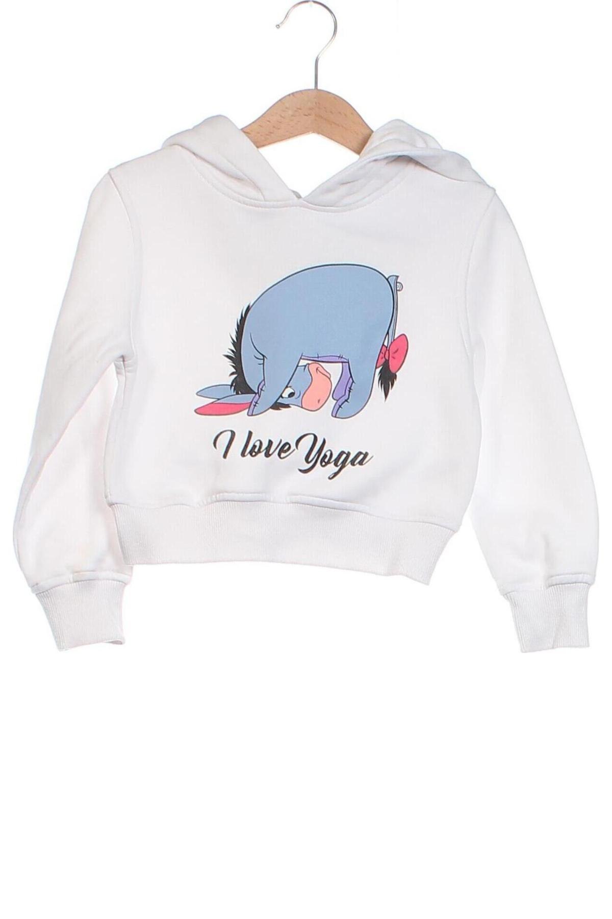 Kinder Sweatshirts Disney, Größe 4-5y/ 110-116 cm, Farbe Weiß, Preis 18,04 €