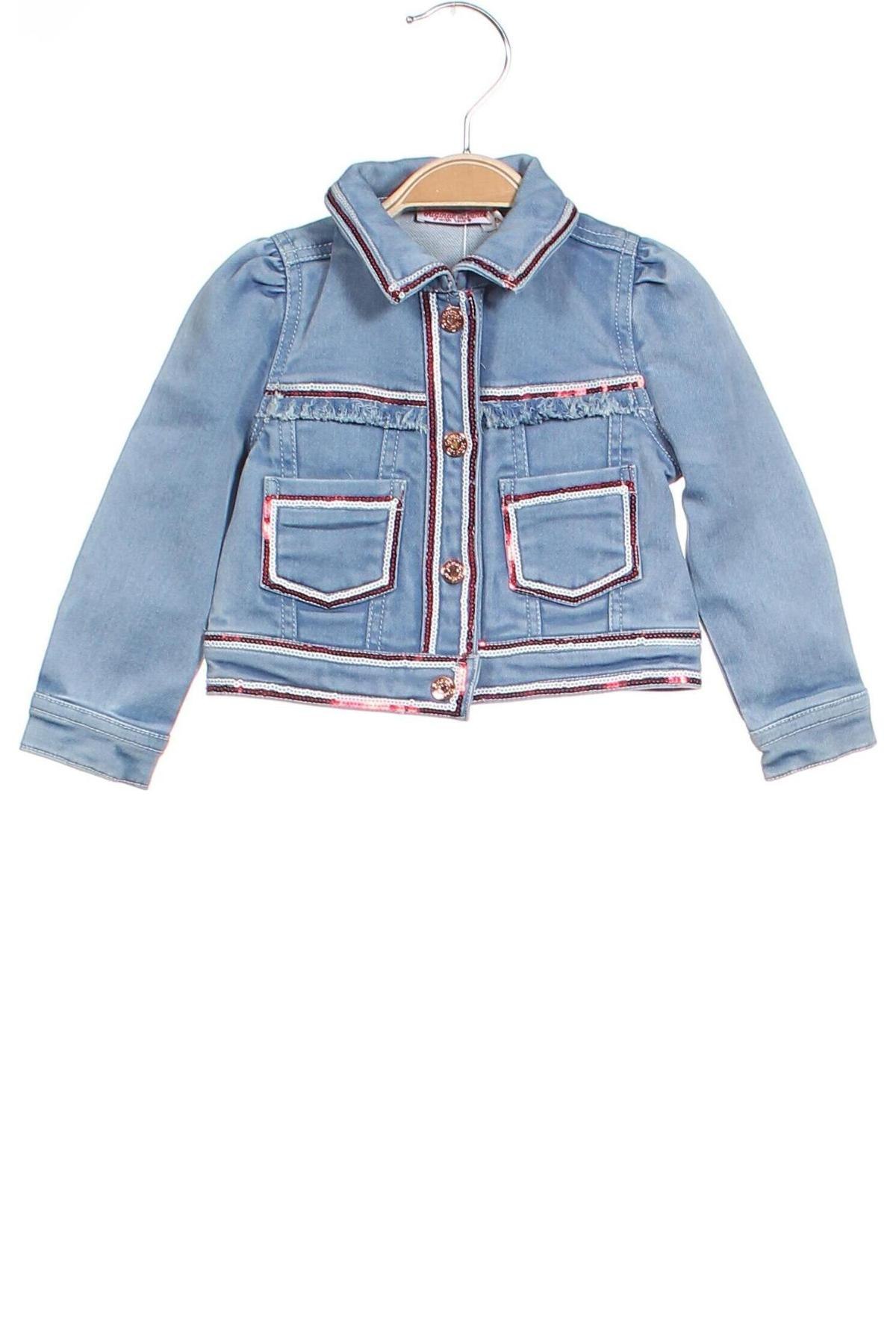 Kinder Jeansjacke Guess, Größe 6-9m/ 68-74 cm, Farbe Blau, Preis 26,08 €