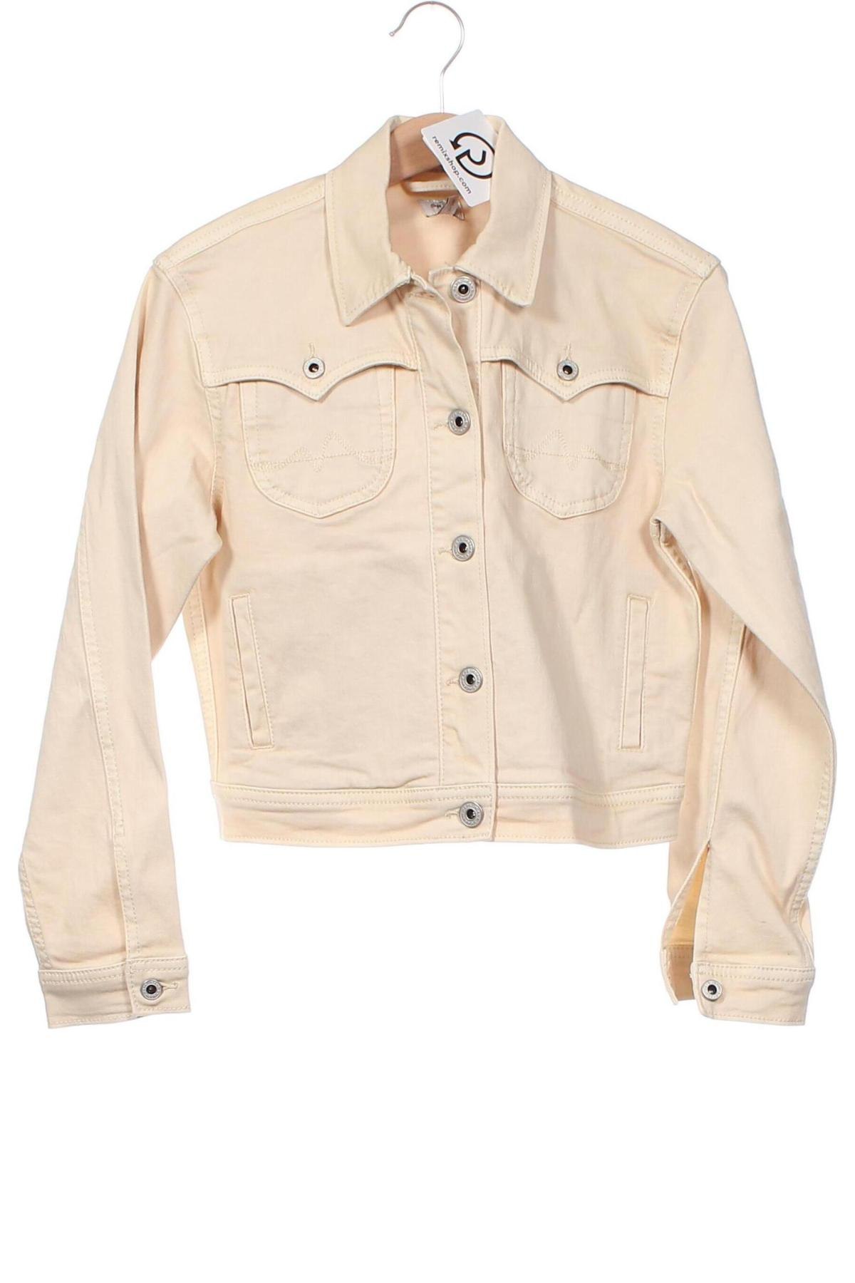 Kinder Jeansjacke Pepe Jeans, Größe 9-10y/ 140-146 cm, Farbe Beige, Preis € 13,84