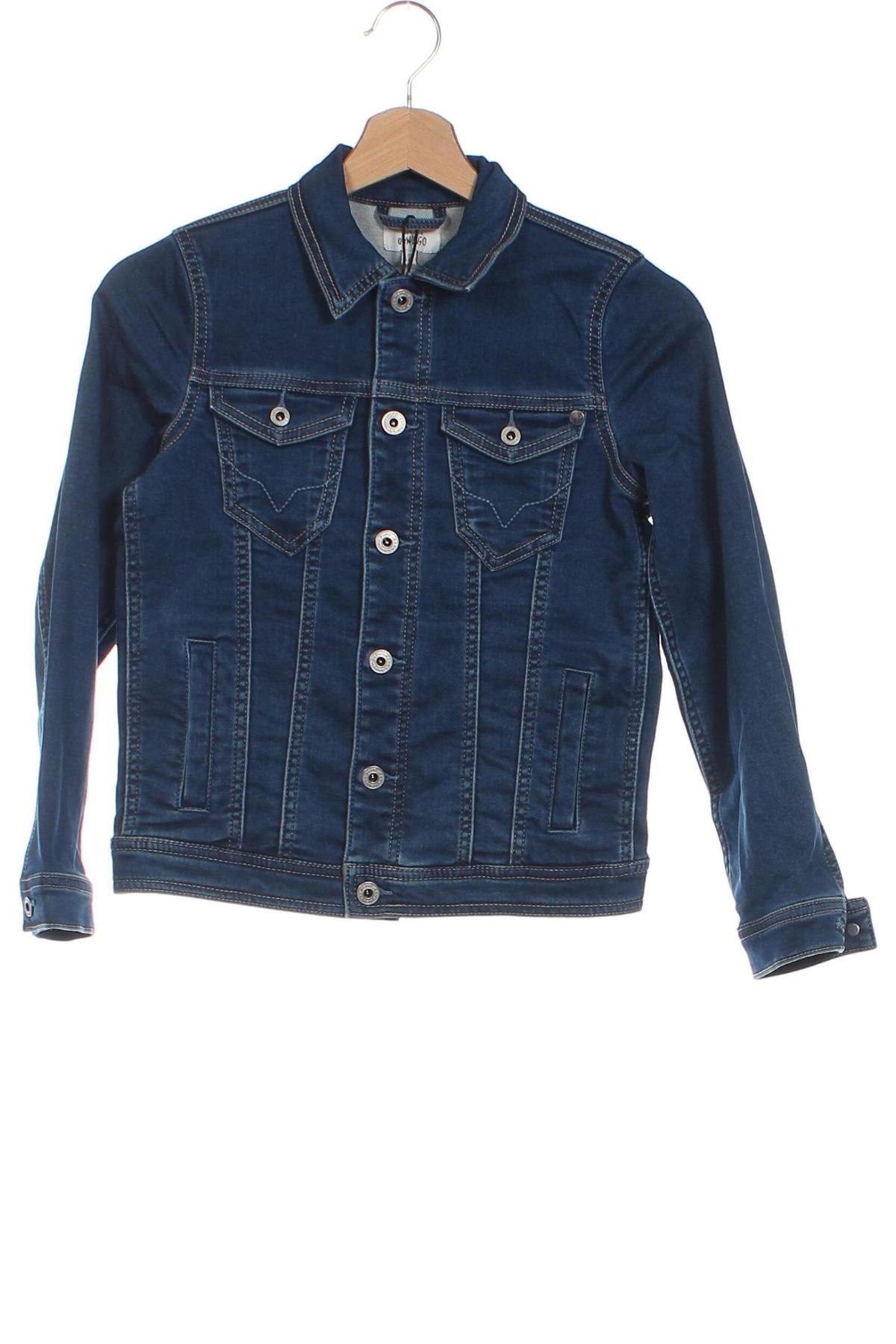 Dziecięca kurtka dżinsowa Pepe Jeans, Rozmiar 9-10y/ 140-146 cm, Kolor Niebieski, Cena 226,70 zł