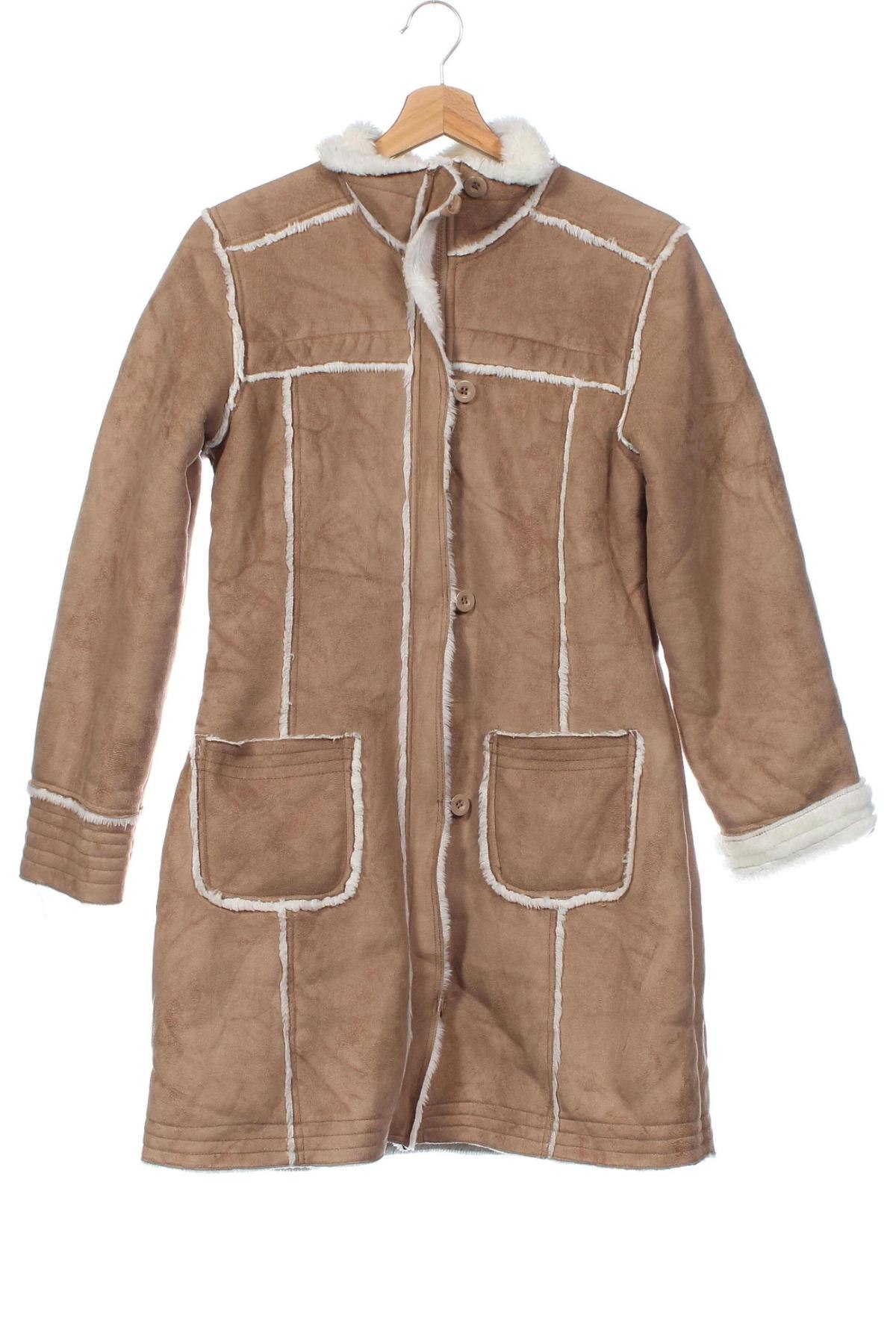 Детско палто Cherokee, Размер 13-14y/ 164-168 см, Цвят Бежов, Цена 20,72 лв.