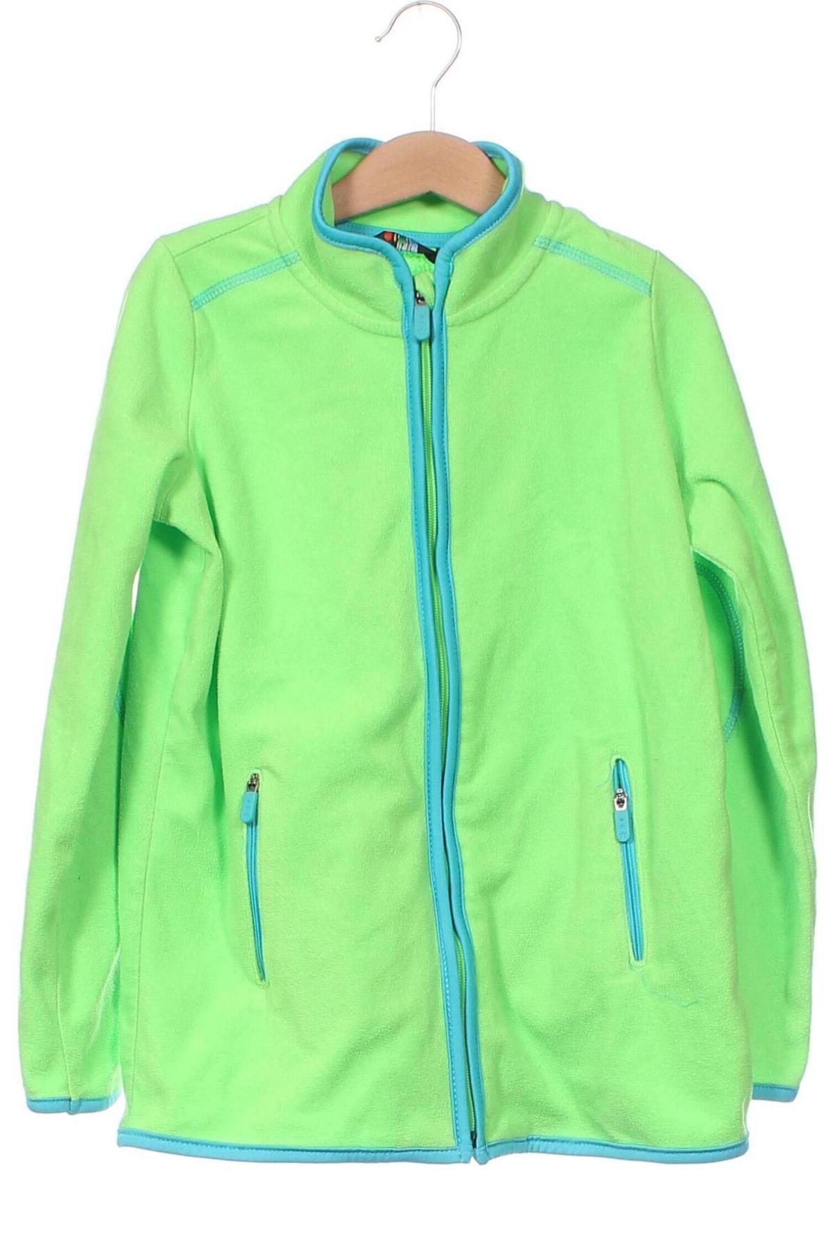 Dziecięca bluza z polaru Kids By Tchibo, Rozmiar 4-5y/ 110-116 cm, Kolor Zielony, Cena 70,37 zł