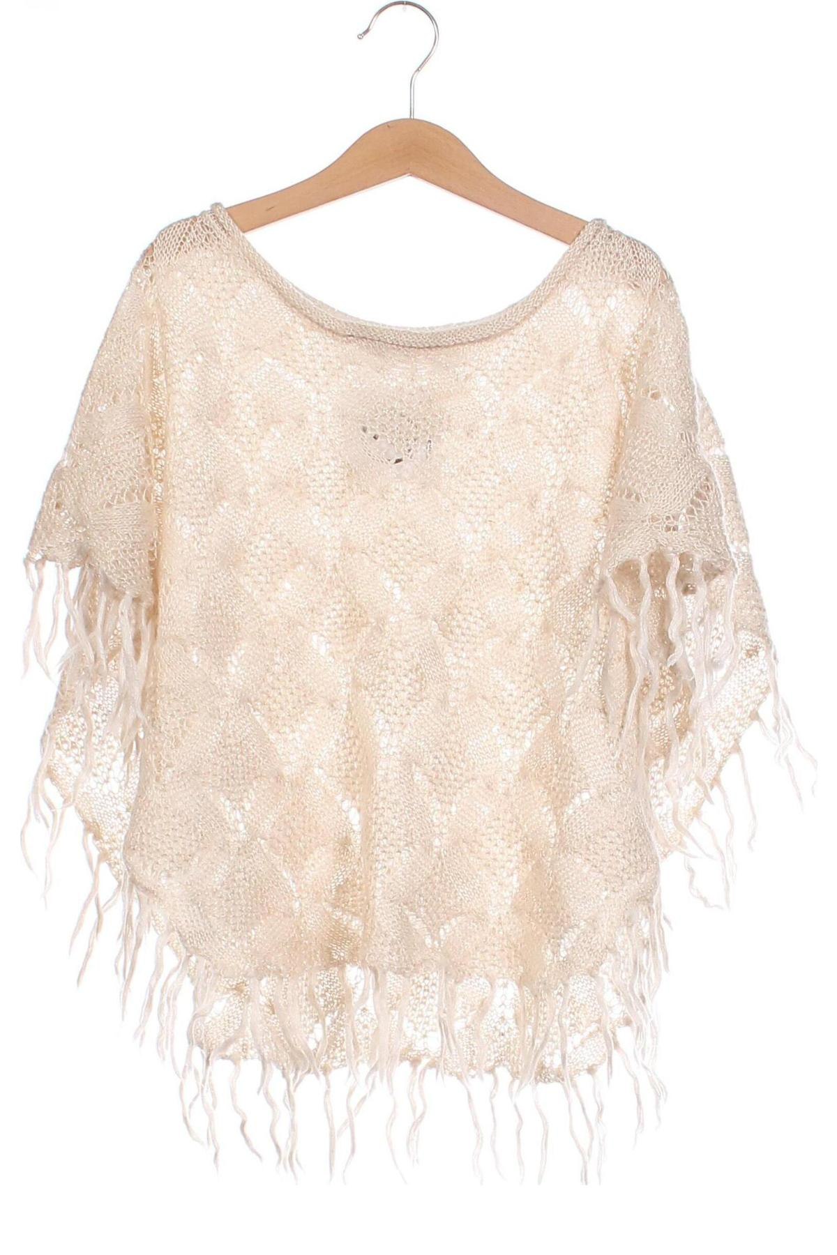 Kinderponcho H&M, Größe 10-11y/ 146-152 cm, Farbe Beige, Preis € 8,91