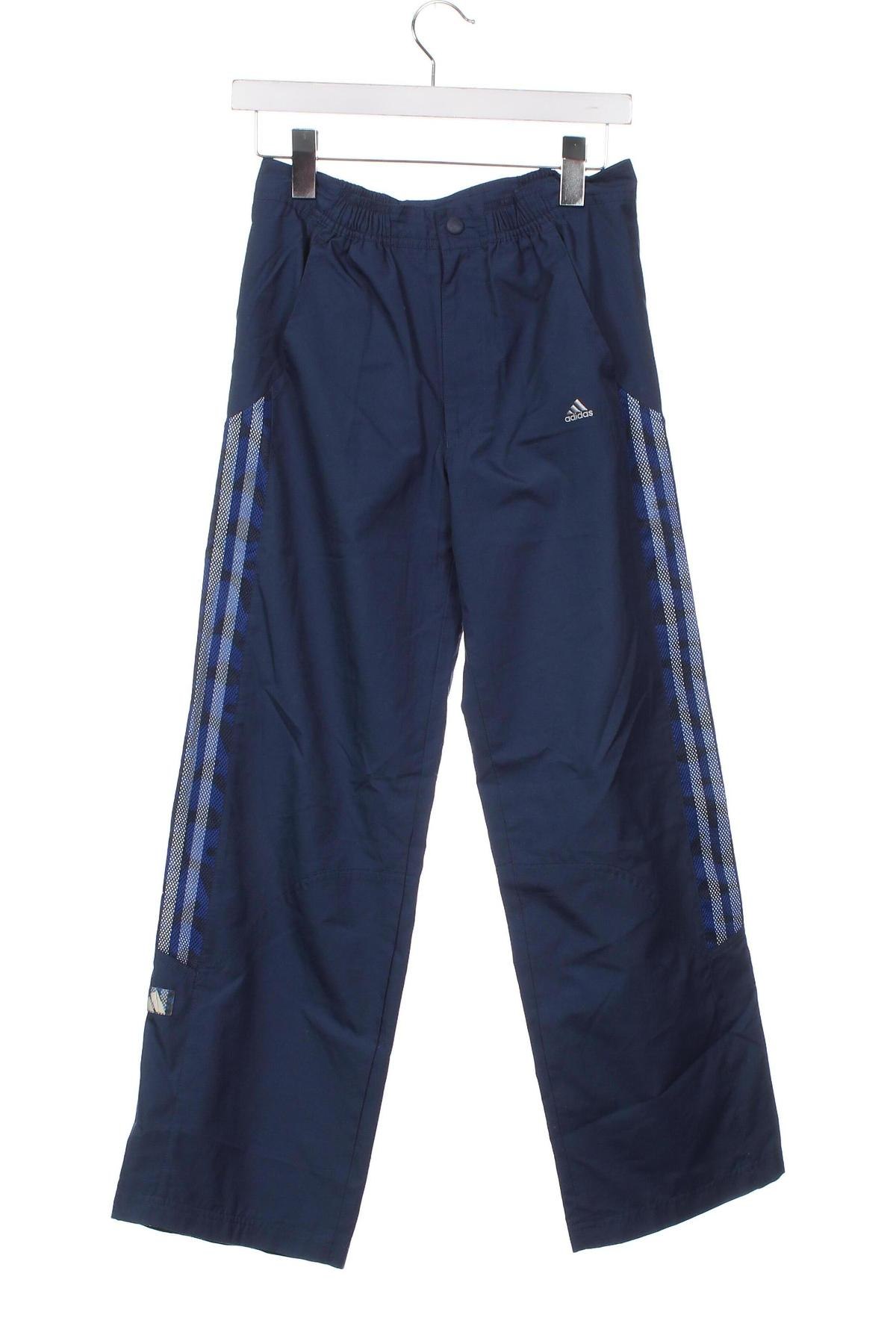 Pantaloni de trening, pentru copii Adidas, Mărime 11-12y/ 152-158 cm, Culoare Albastru, Preț 50,00 Lei