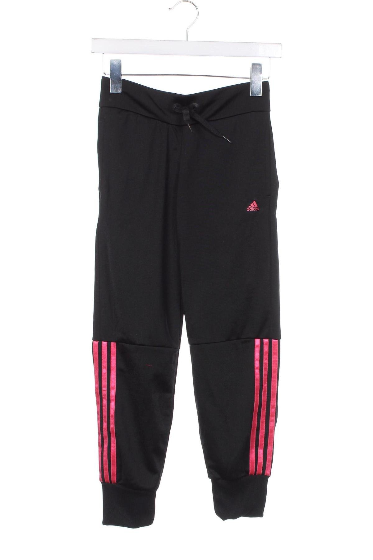 Kinder Sporthose Adidas, Größe 8-9y/ 134-140 cm, Farbe Schwarz, Preis 9,91 €