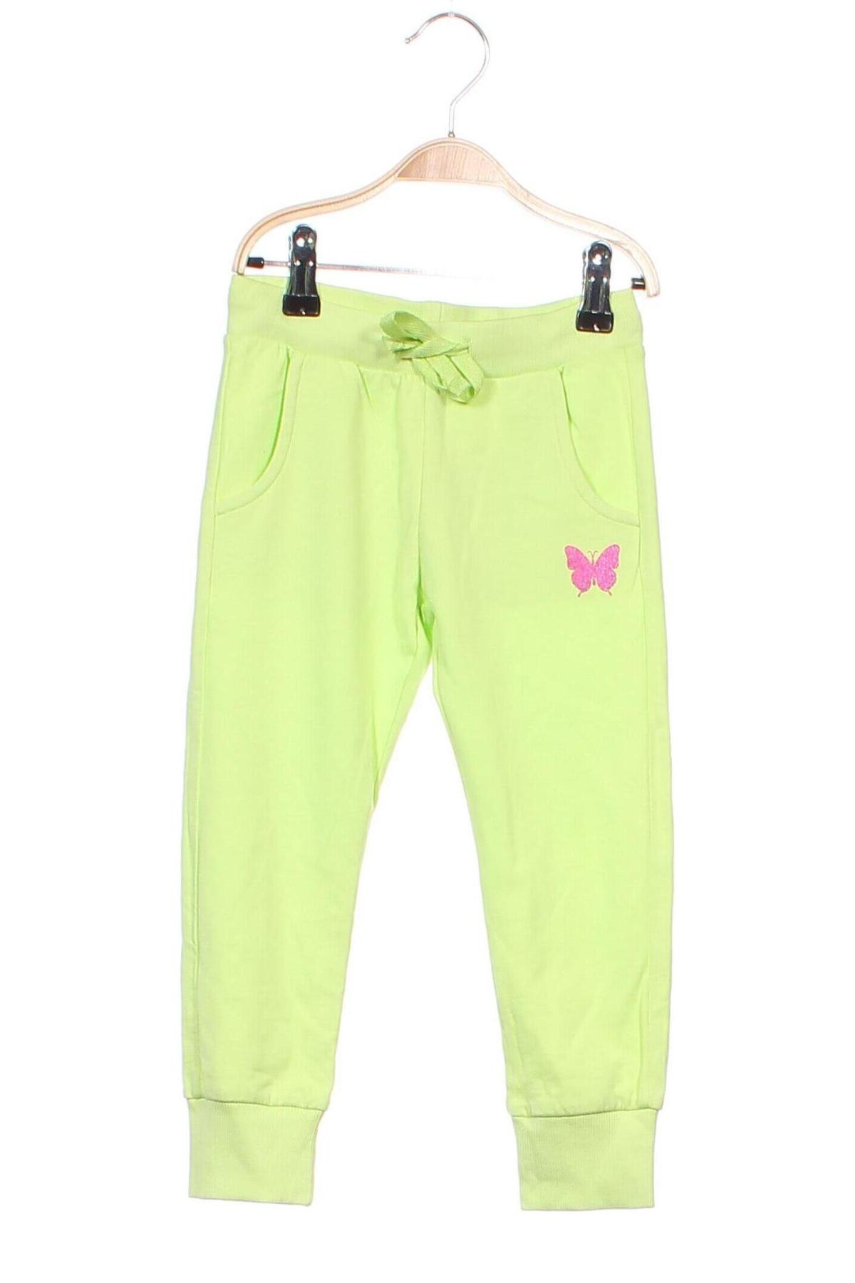 Pantaloni de trening, pentru copii Chicco, Mărime 3-4y/ 104-110 cm, Culoare Verde, Preț 29,85 Lei