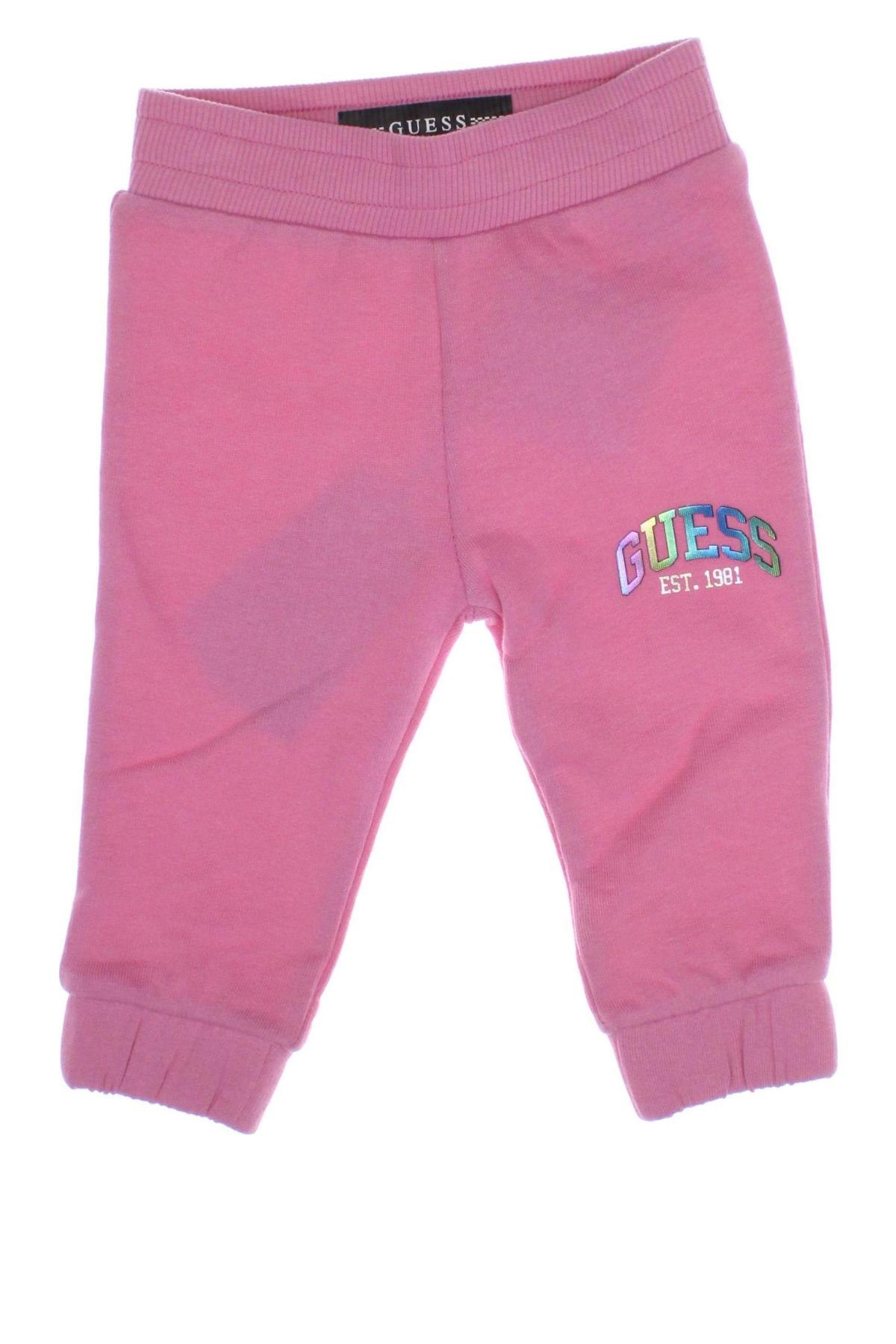 Kinder Sporthose Guess, Größe 3-6m/ 62-68 cm, Farbe Rosa, Preis € 12,22