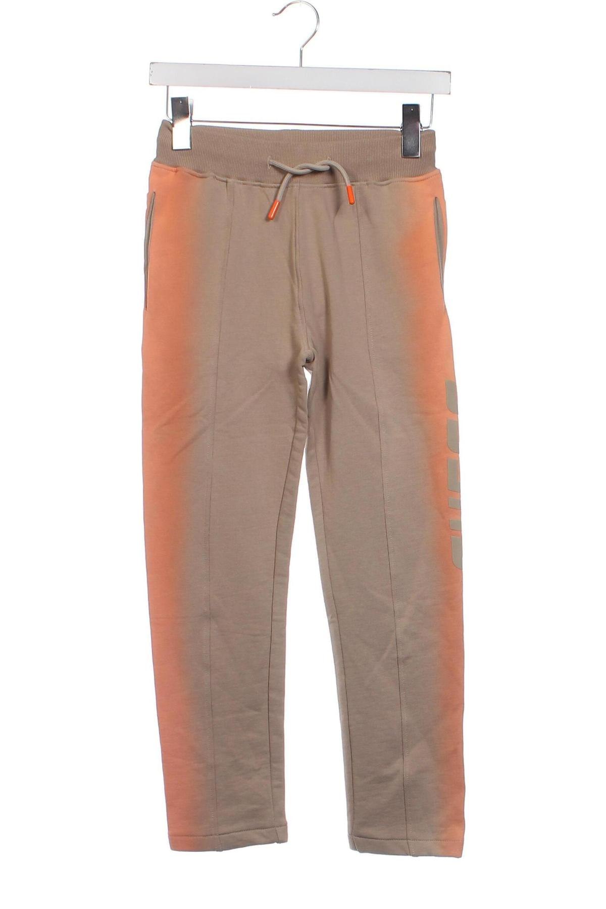 Pantaloni de trening, pentru copii Guess, Mărime 7-8y/ 128-134 cm, Culoare Bej, Preț 234,48 Lei