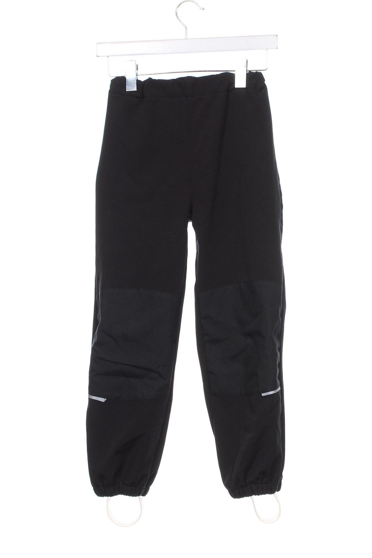 Pantaloni de trening, pentru copii Name It, Mărime 6-7y/ 122-128 cm, Culoare Negru, Preț 78,95 Lei