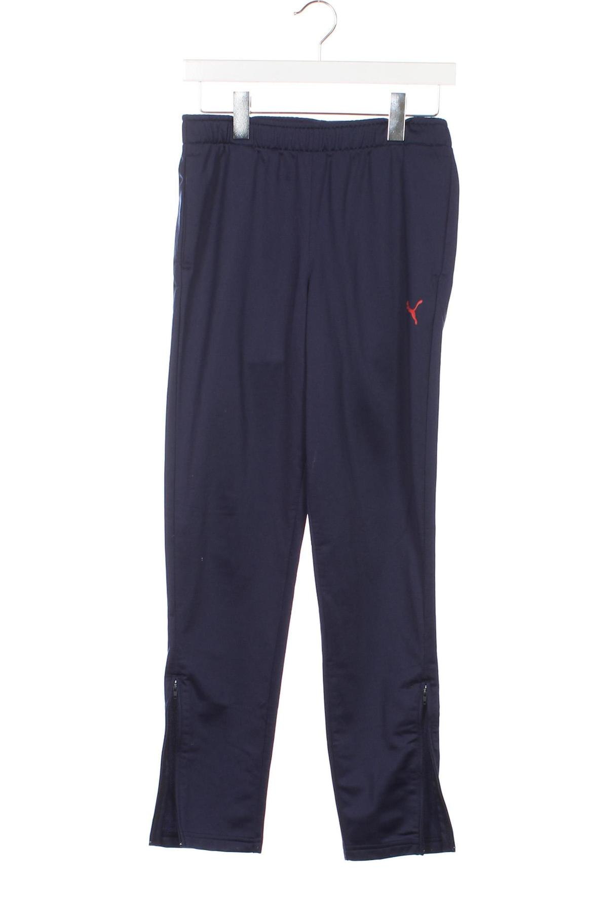 Pantaloni de trening, pentru copii PUMA, Mărime 13-14y/ 164-168 cm, Culoare Albastru, Preț 36,43 Lei