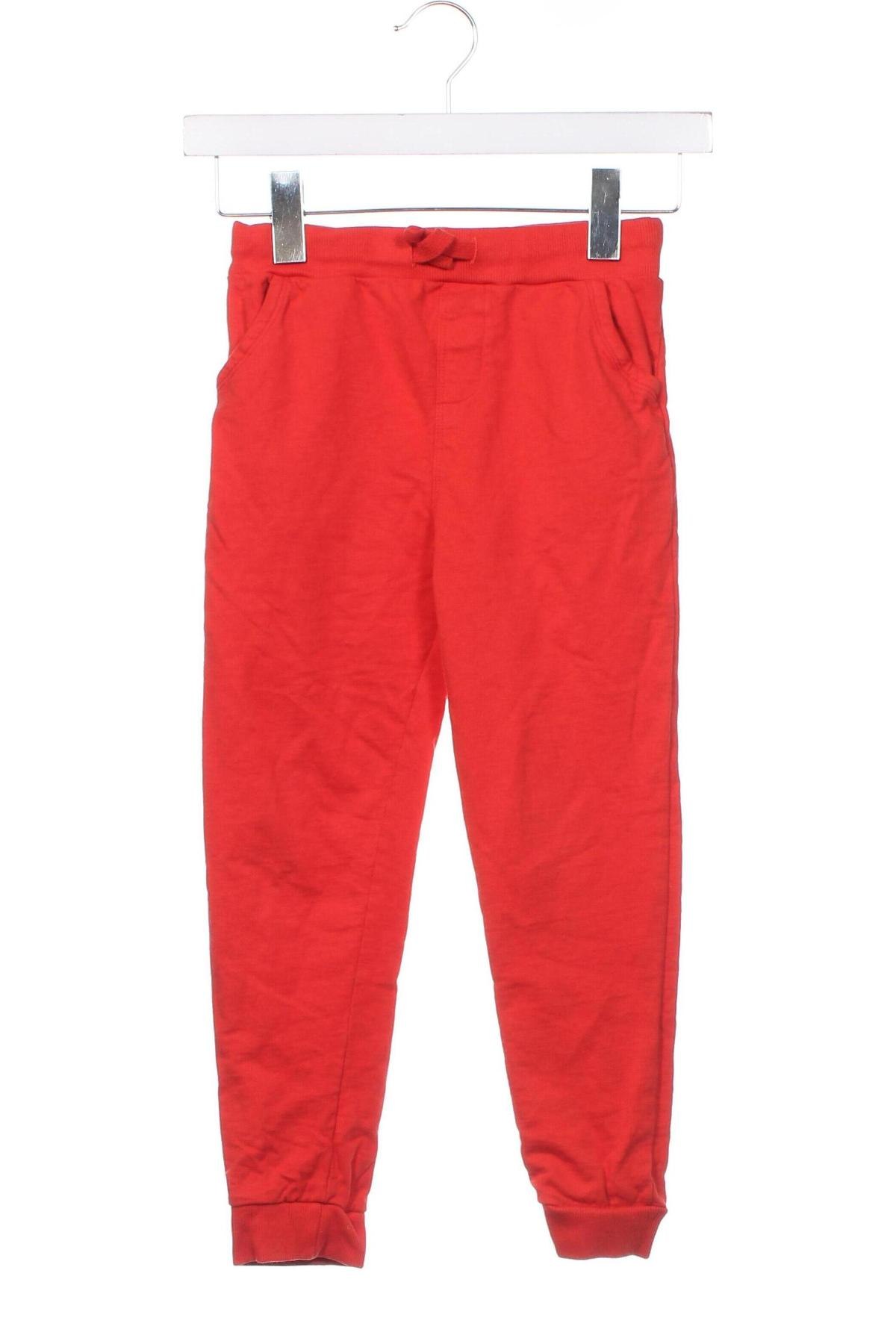 Pantaloni de trening, pentru copii Sinsay, Mărime 6-7y/ 122-128 cm, Culoare Roșu, Preț 56,12 Lei