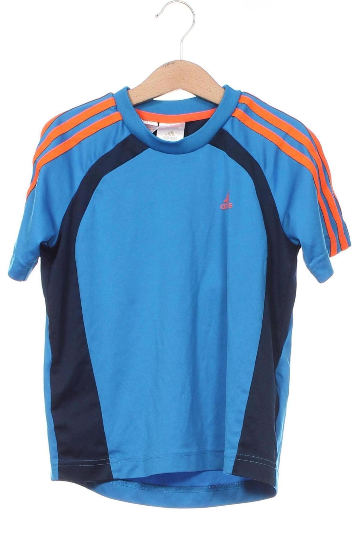 Kinder T-Shirt Adidas, Größe 7-8y/ 128-134 cm, Farbe Blau, Preis € 11,00