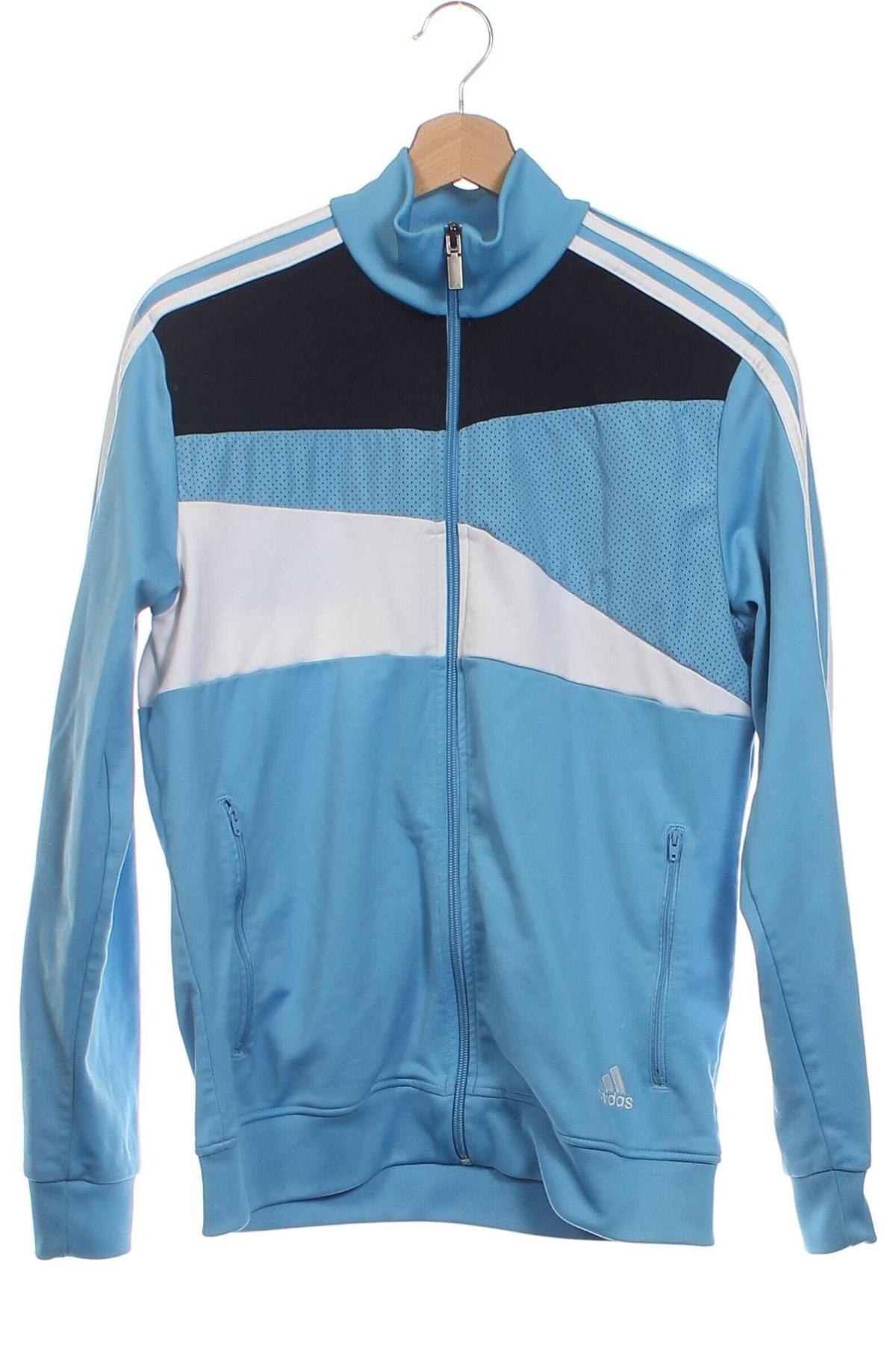 Kinder Sportoberteil Adidas, Größe 15-18y/ 170-176 cm, Farbe Blau, Preis € 16,56