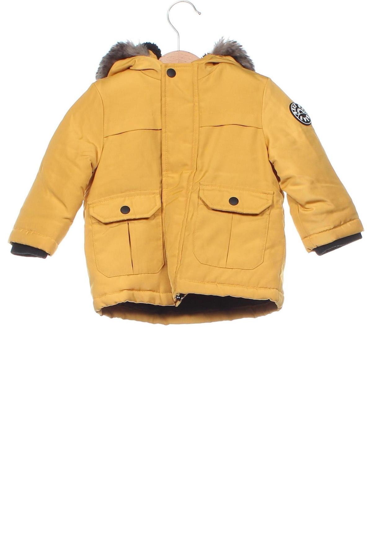 Παιδικό μπουφάν F&F, Μέγεθος 3-6m/ 62-68 εκ., Χρώμα Κίτρινο, Τιμή 16,69 €