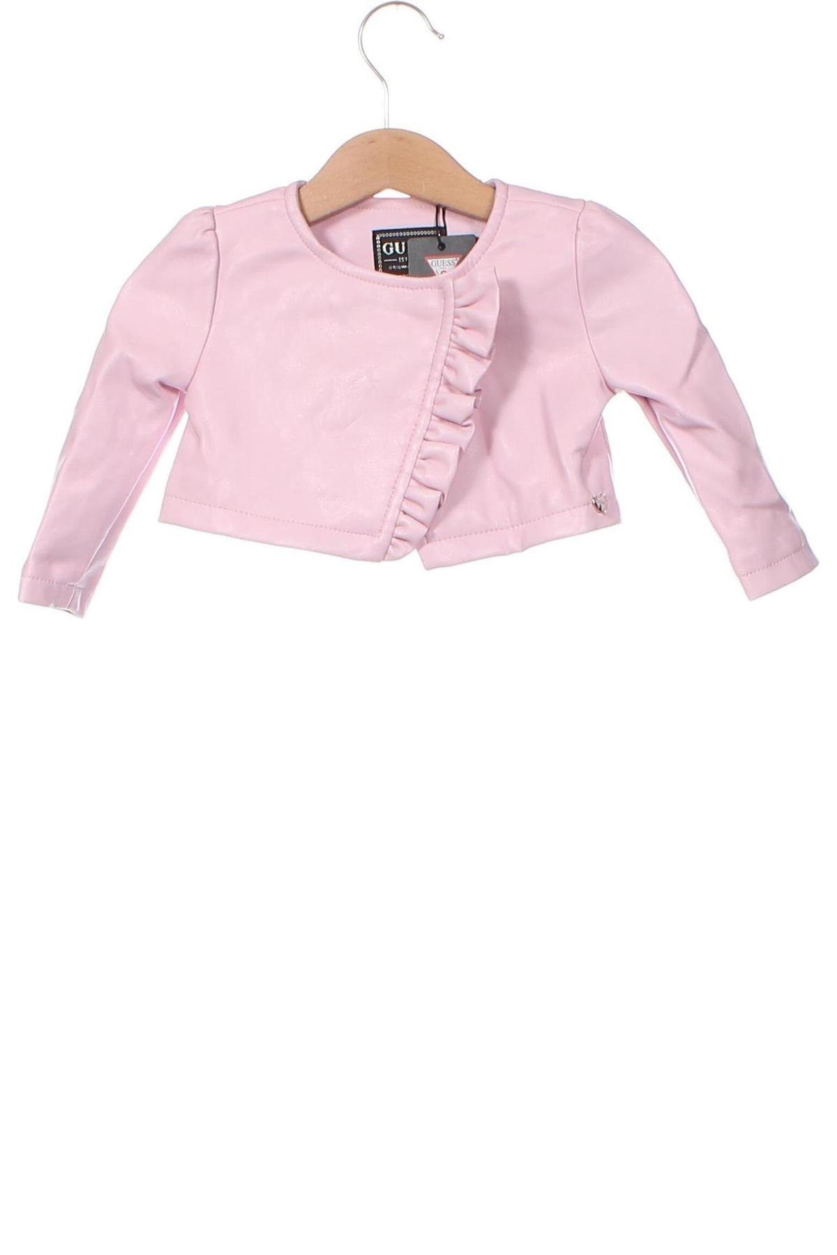 Dětská bunda  Guess, Velikost 3-6m/ 62-68 cm, Barva Růžová, Cena  1 145,00 Kč