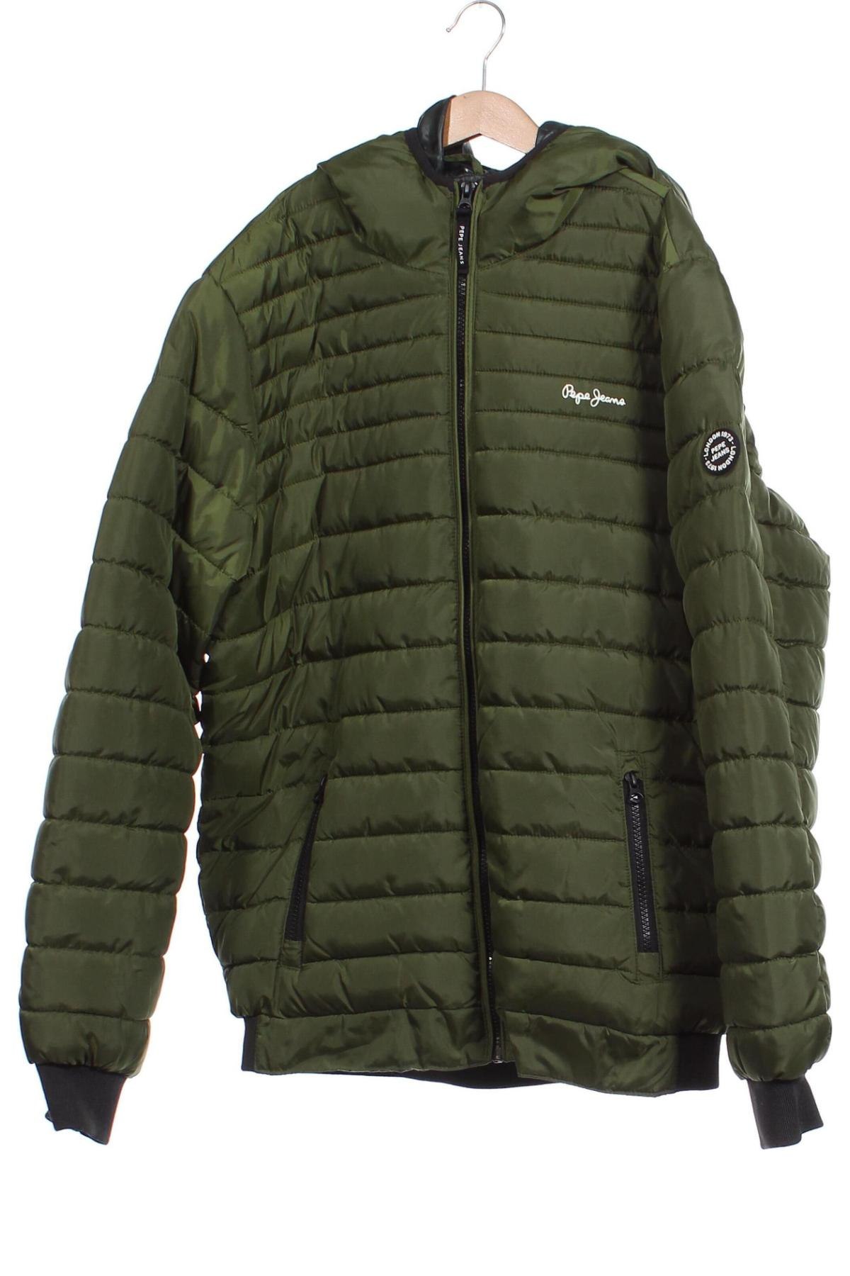 Kinderjacke Pepe Jeans, Größe 15-18y/ 170-176 cm, Farbe Grün, Preis € 74,99