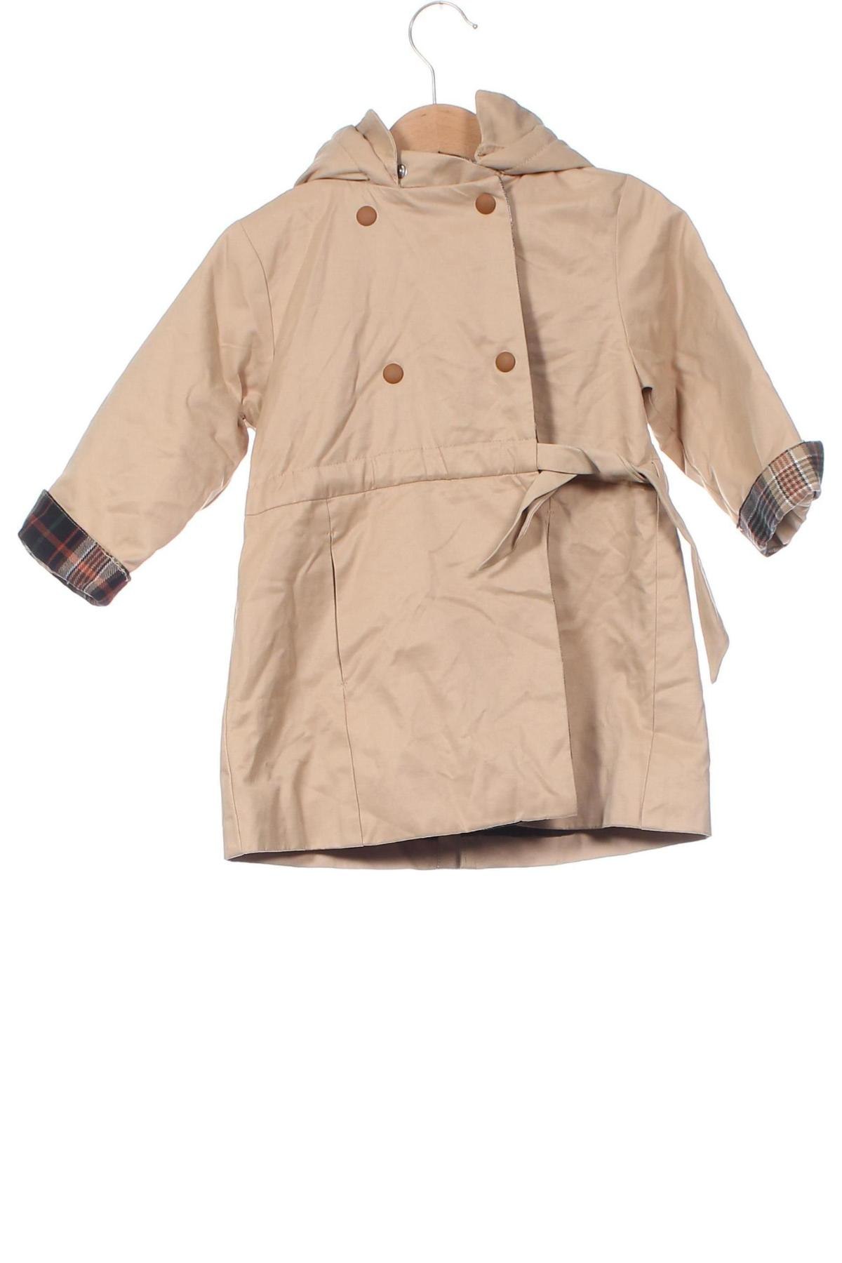 Παιδικό μπουφάν Zara, Μέγεθος 2-3y/ 98-104 εκ., Χρώμα  Μπέζ, Τιμή 25,36 €