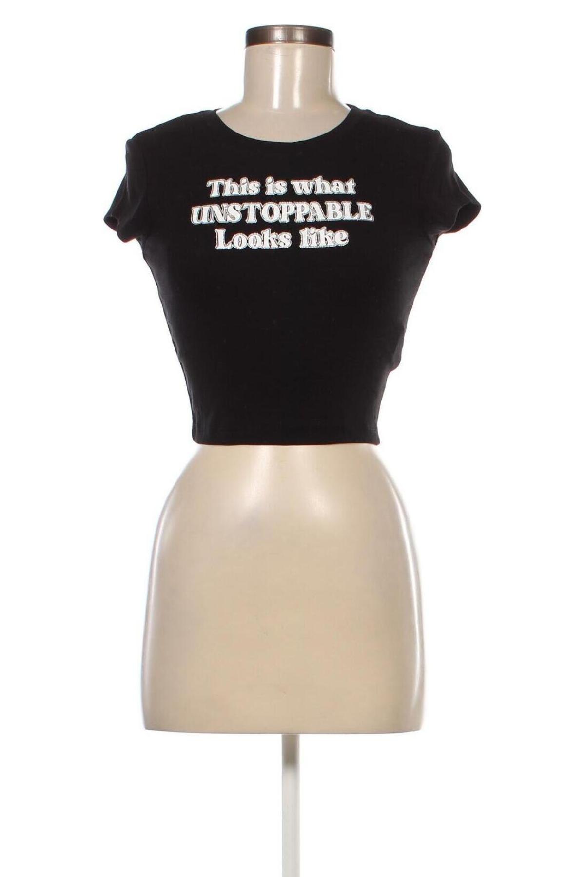 Tricou de femei Tally Weijl, Mărime XS, Culoare Negru, Preț 34,54 Lei