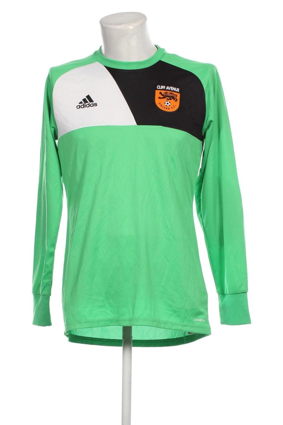 Herren Shirt Adidas, Größe M, Farbe Grün, Preis 26,79 €