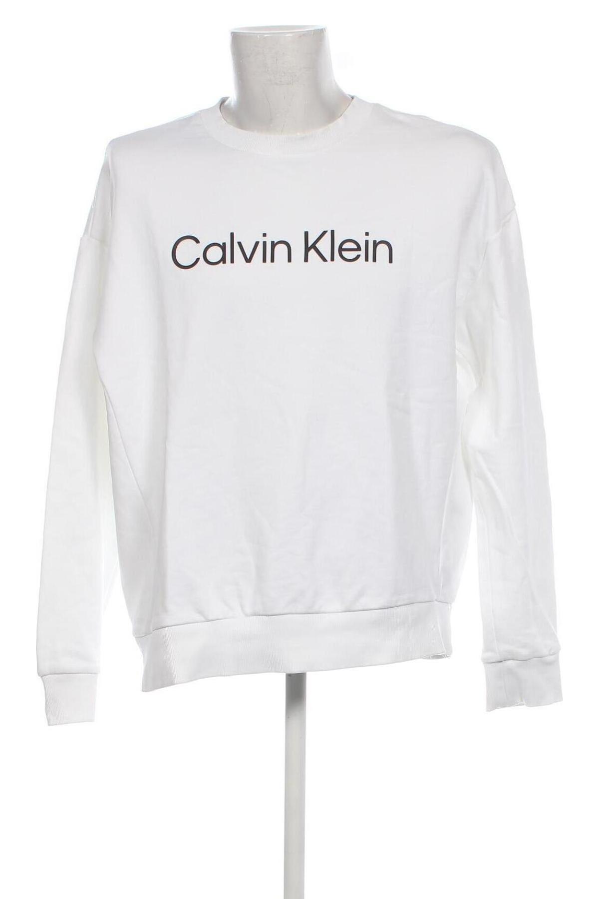 Мъжка блуза Calvin Klein, Размер XL, Цвят Бял, Цена 105,40 лв.