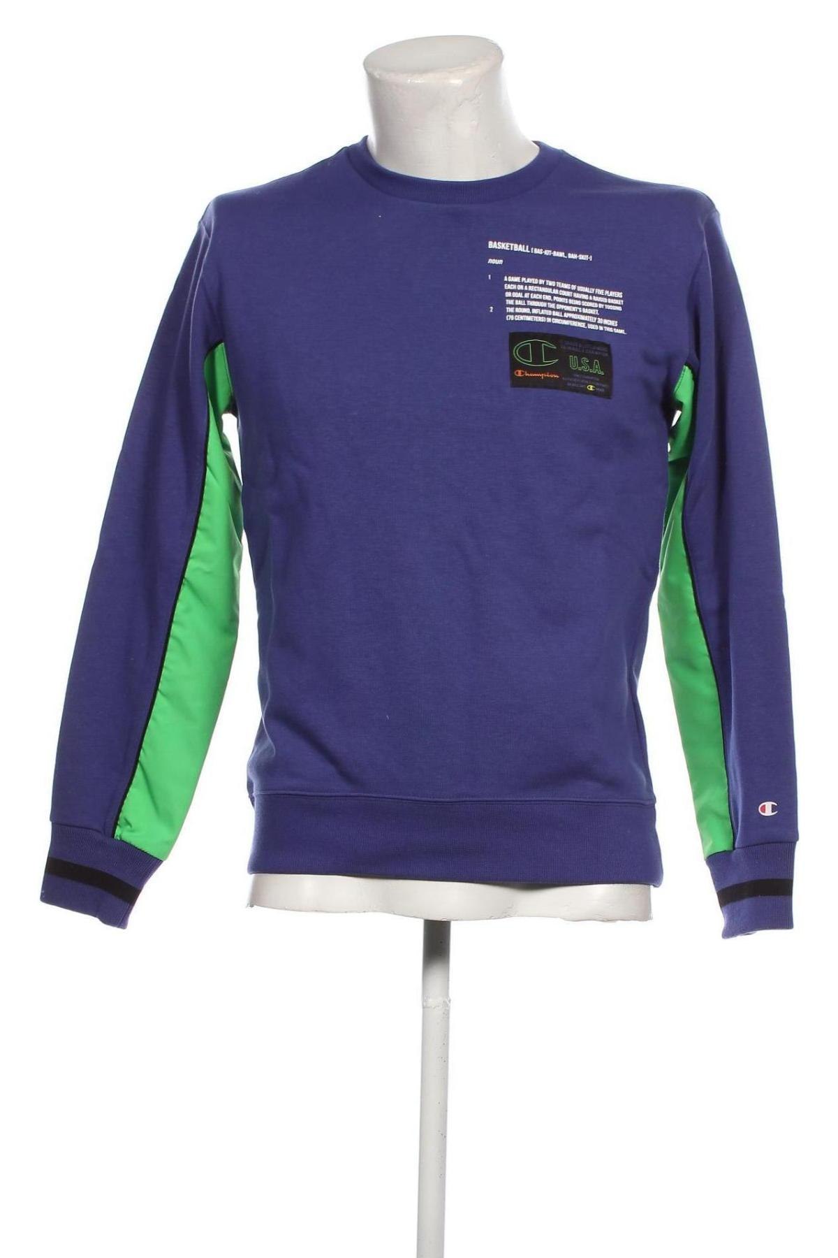 Ανδρική μπλούζα Champion, Μέγεθος S, Χρώμα Μπλέ, Τιμή 14,38 €