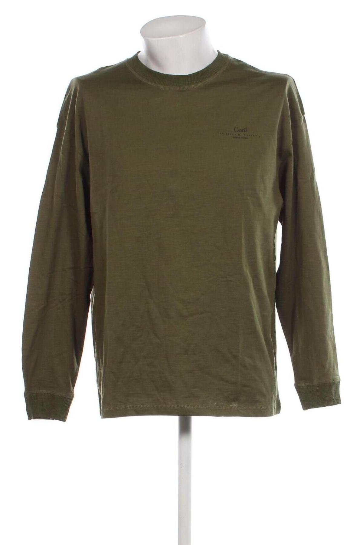Ανδρική μπλούζα Core By Jack & Jones, Μέγεθος L, Χρώμα Πράσινο, Τιμή 23,71 €