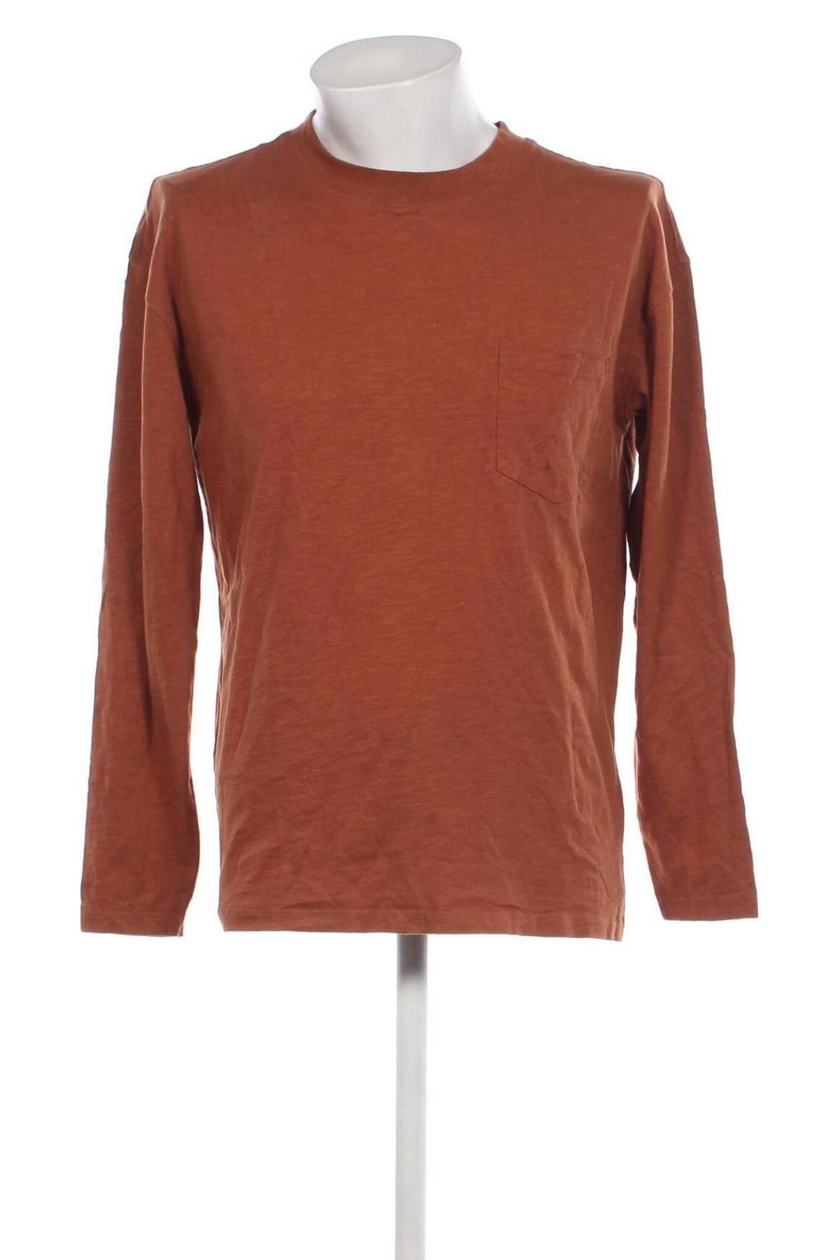 Ανδρική μπλούζα Essentials by Tchibo, Μέγεθος M, Χρώμα Καφέ, Τιμή 3,88 €
