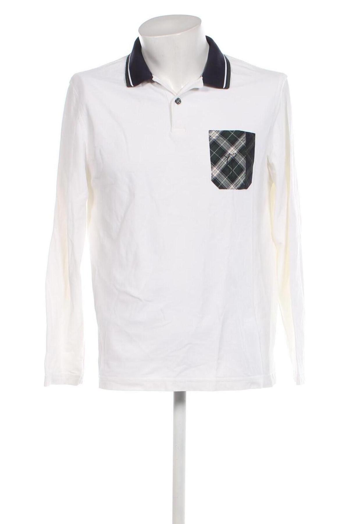 Ανδρική μπλούζα Golfino, Μέγεθος L, Χρώμα Λευκό, Τιμή 9,46 €