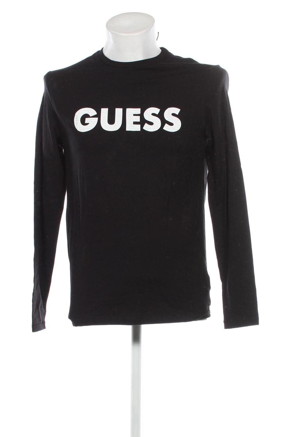Мъжка блуза Guess, Размер M, Цвят Черен, Цена 72,00 лв.