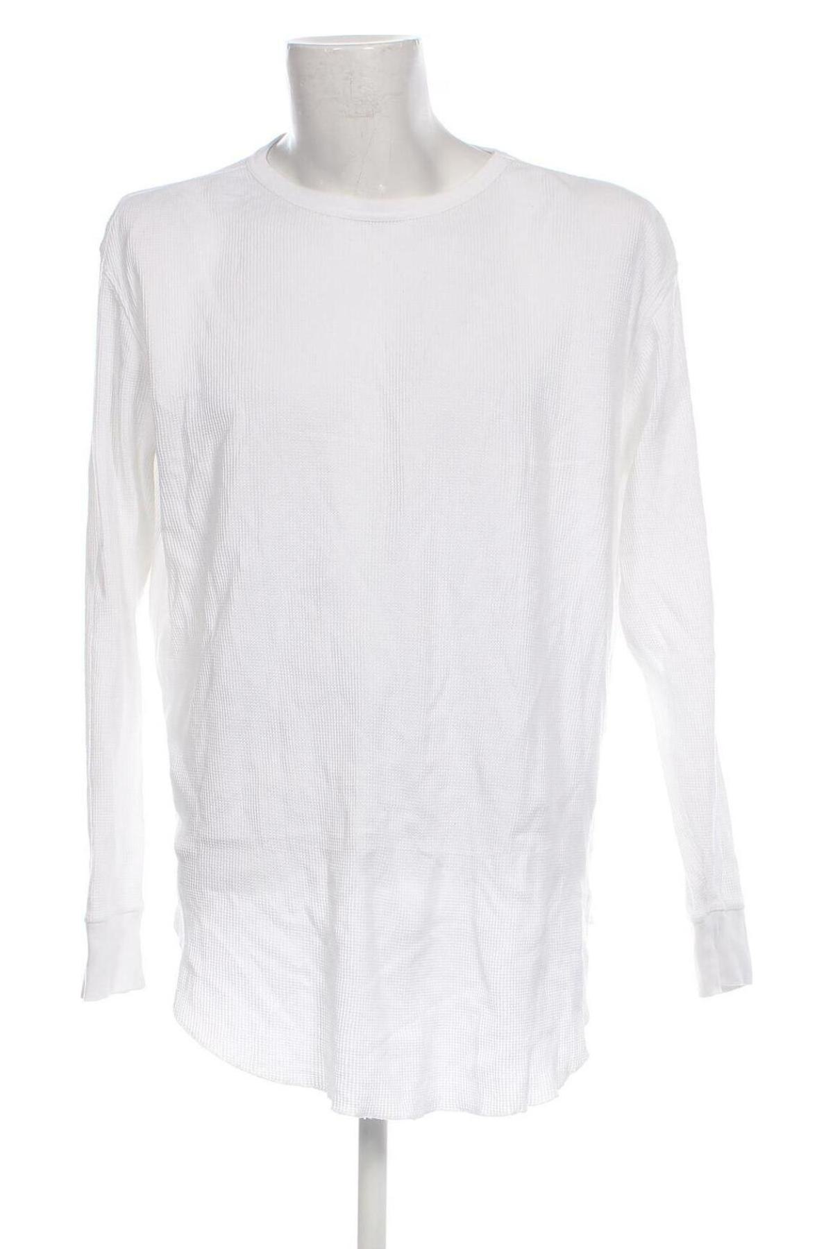 Мъжка блуза H&M Divided, Размер M, Цвят Бял, Цена 7,60 лв.