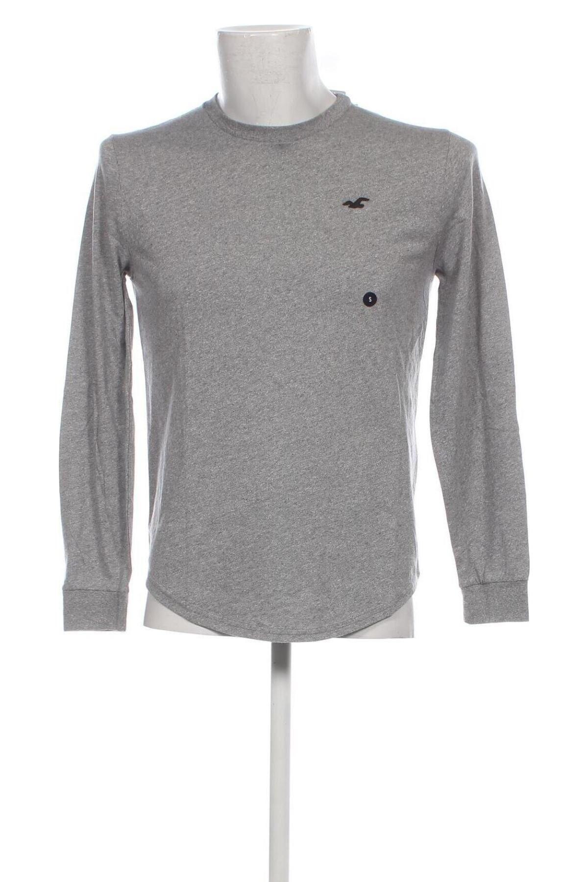 Herren Shirt Hollister, Größe S, Farbe Grau, Preis 12,78 €