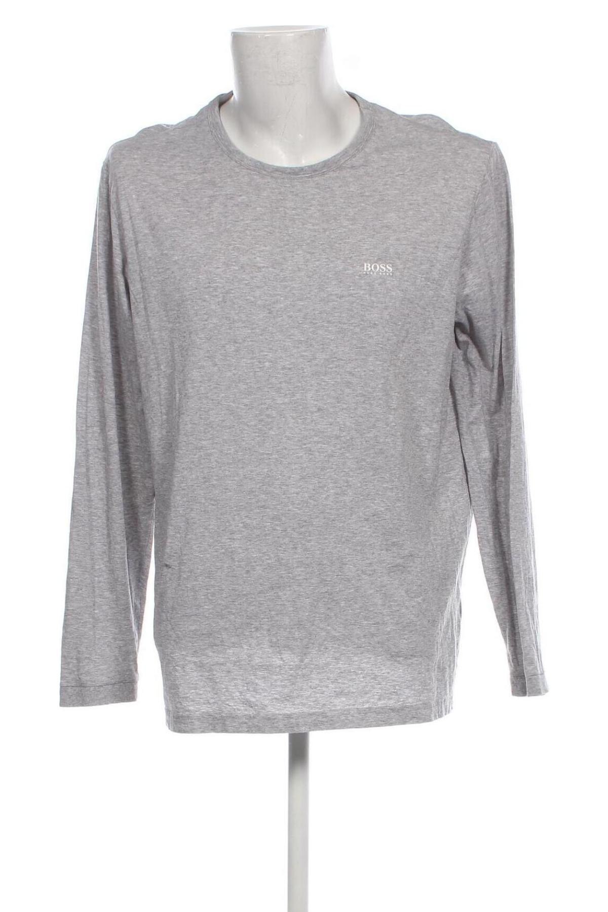 Ανδρική μπλούζα Hugo Boss, Μέγεθος 3XL, Χρώμα Γκρί, Τιμή 53,44 €