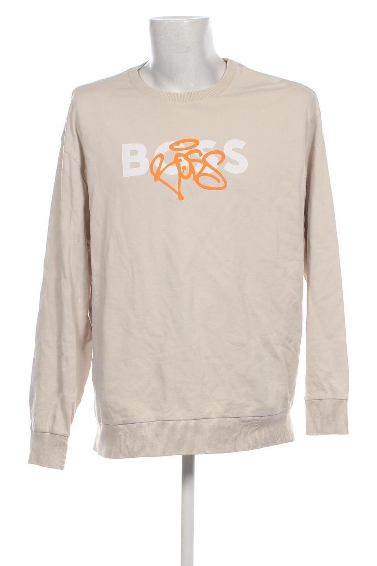 Ανδρική μπλούζα Hugo Boss, Μέγεθος 3XL, Χρώμα  Μπέζ, Τιμή 50,47 €
